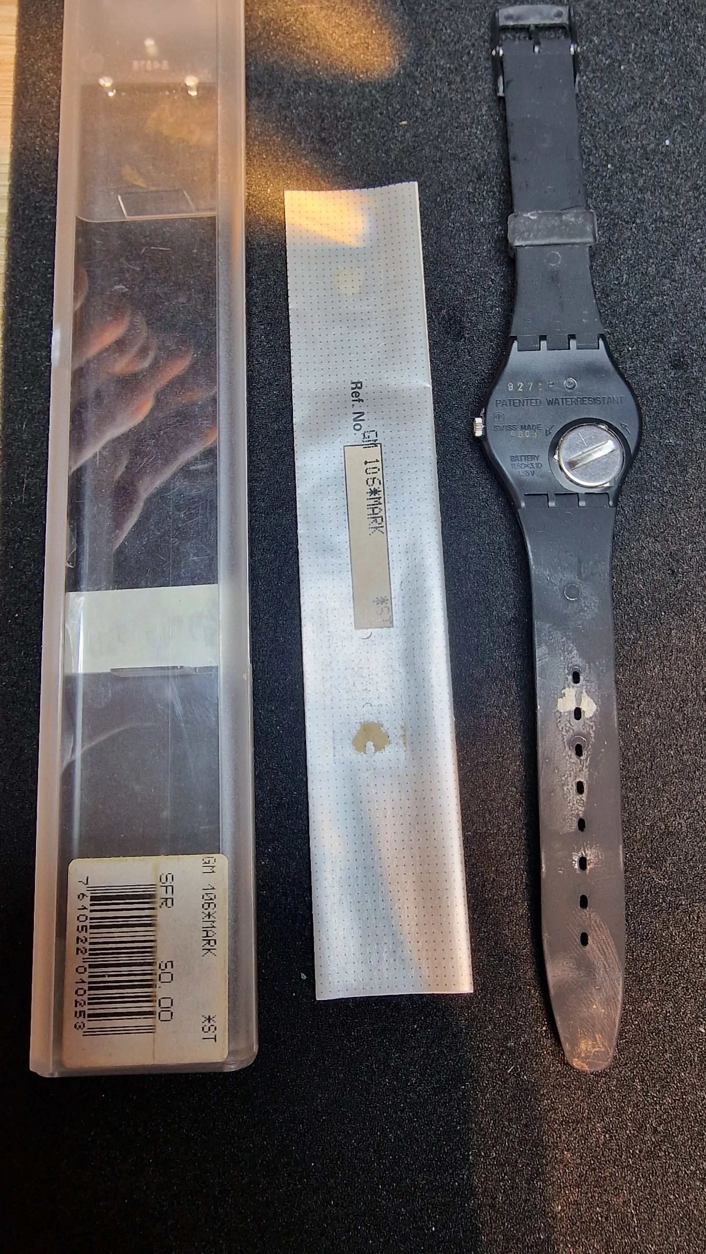 Swatch GB411 – Grey Line (1989) 3