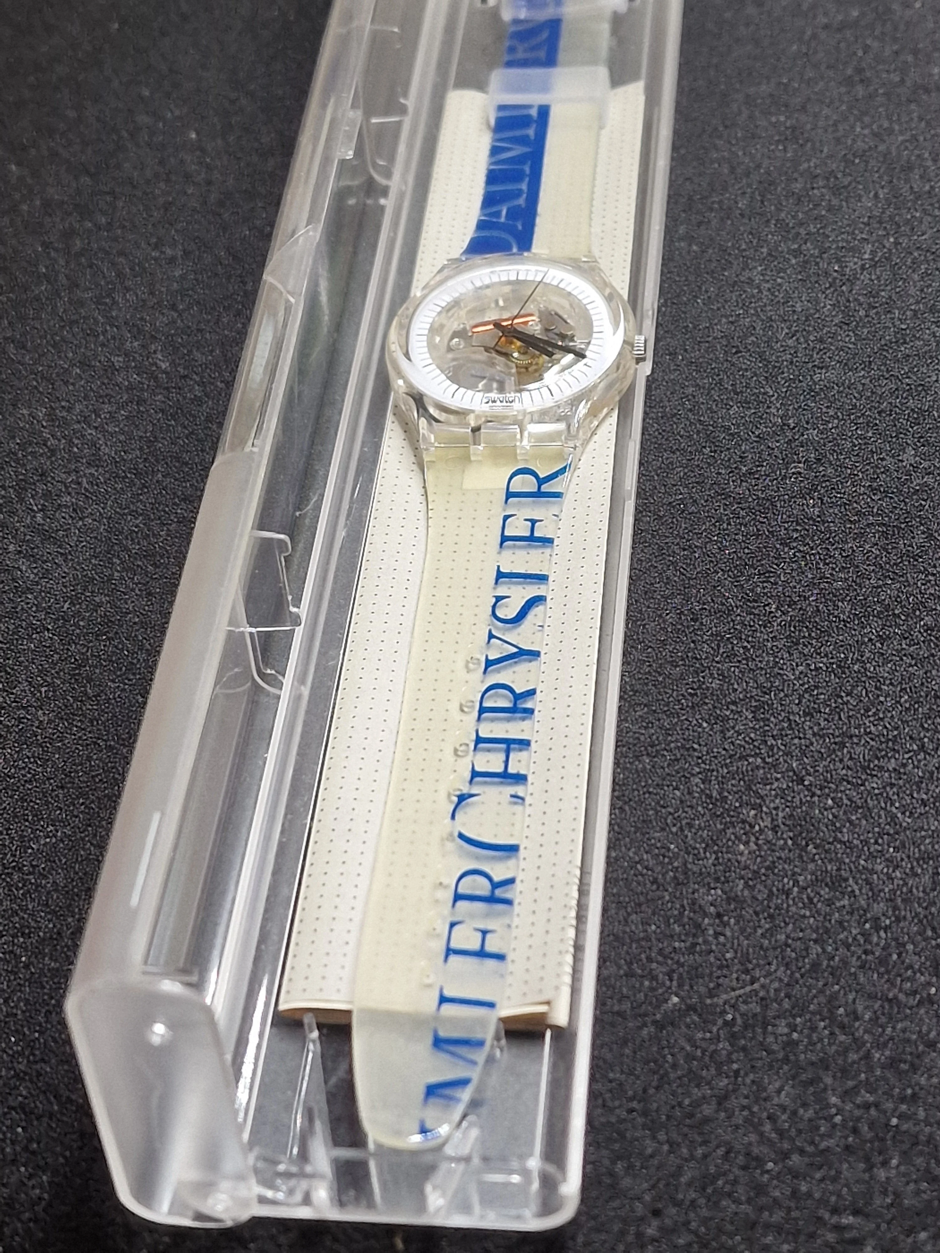 🕰️ Swatch Special GZ157 “Daimler Chrysler” – Limited Corporate Edition 1999 1