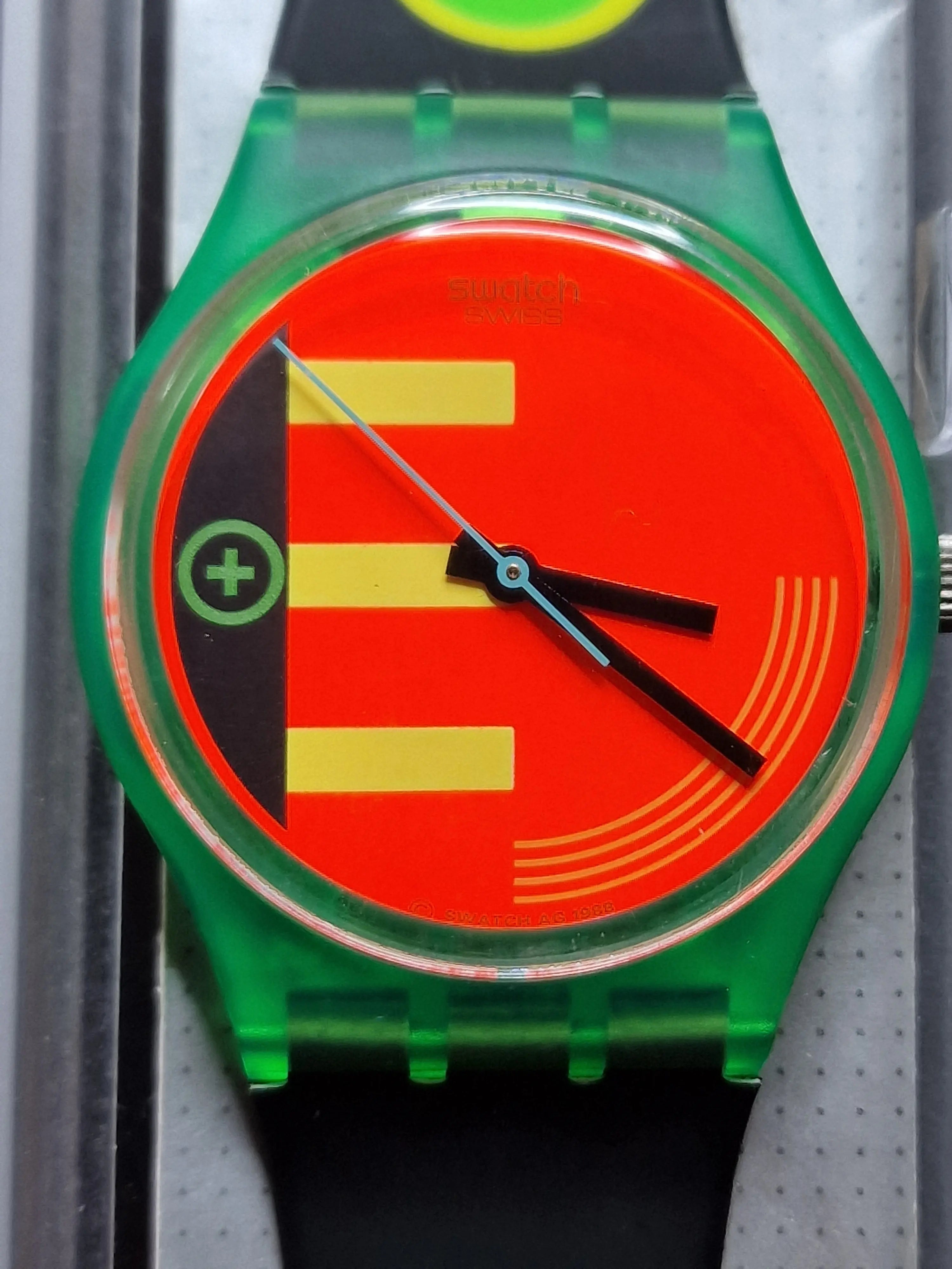 Swatch GG106 “Neo Rider” (1988) – Techno Neon Classic 3