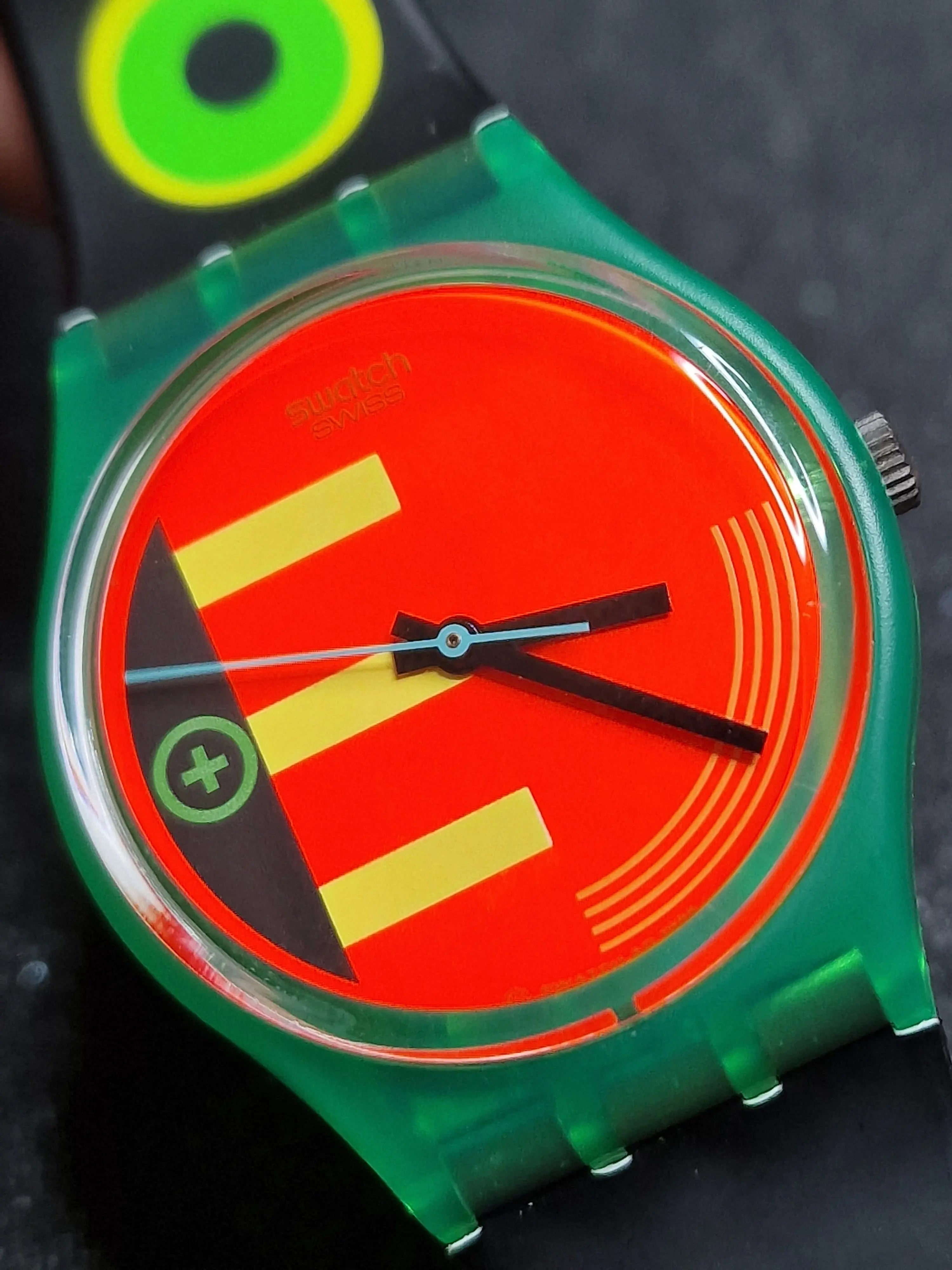 Swatch GG106 “Neo Rider” (1988) – Techno Neon Classic 9