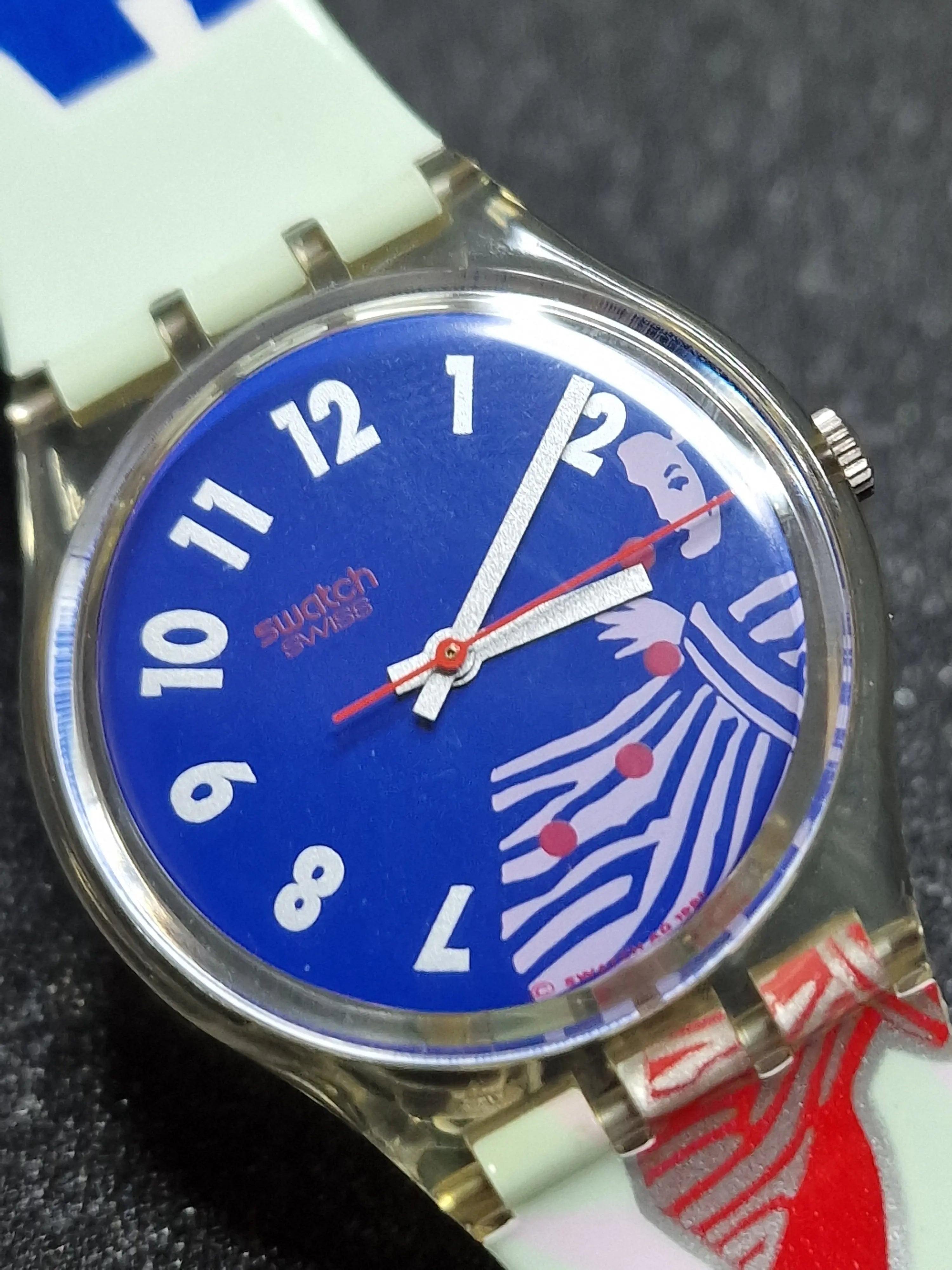 Swatch GK147 “Gruau” (1992) – Art Special by René Gruau 4