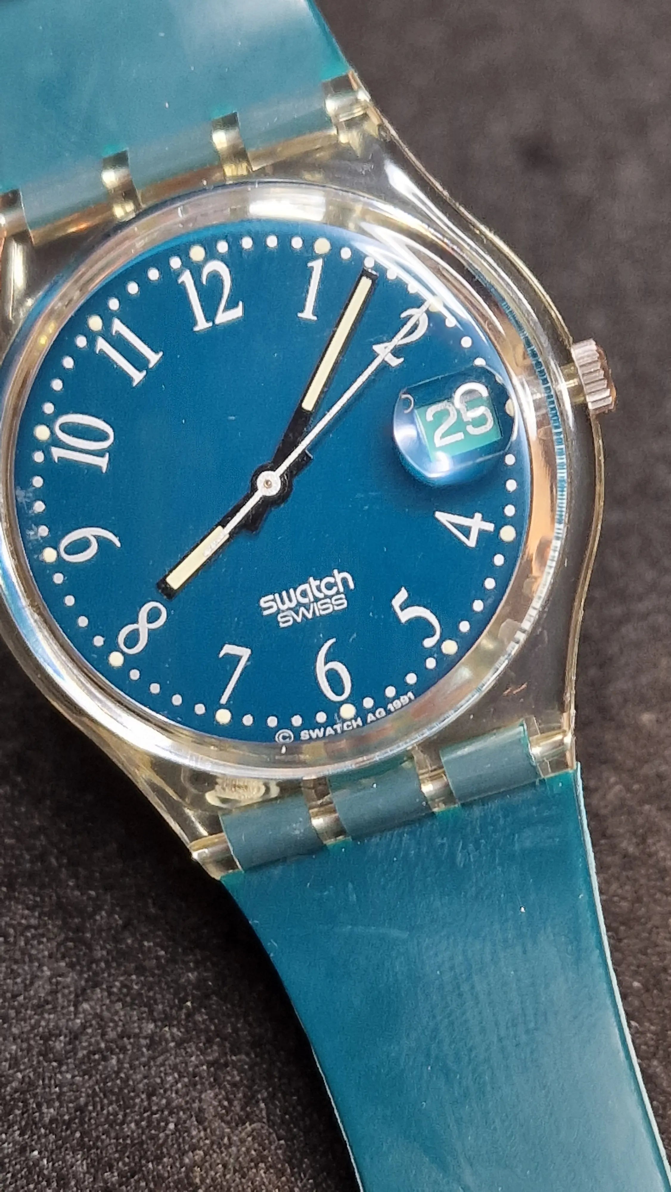 Swatch GK401 – Grüne Lui (1992) – Vintage Original 5