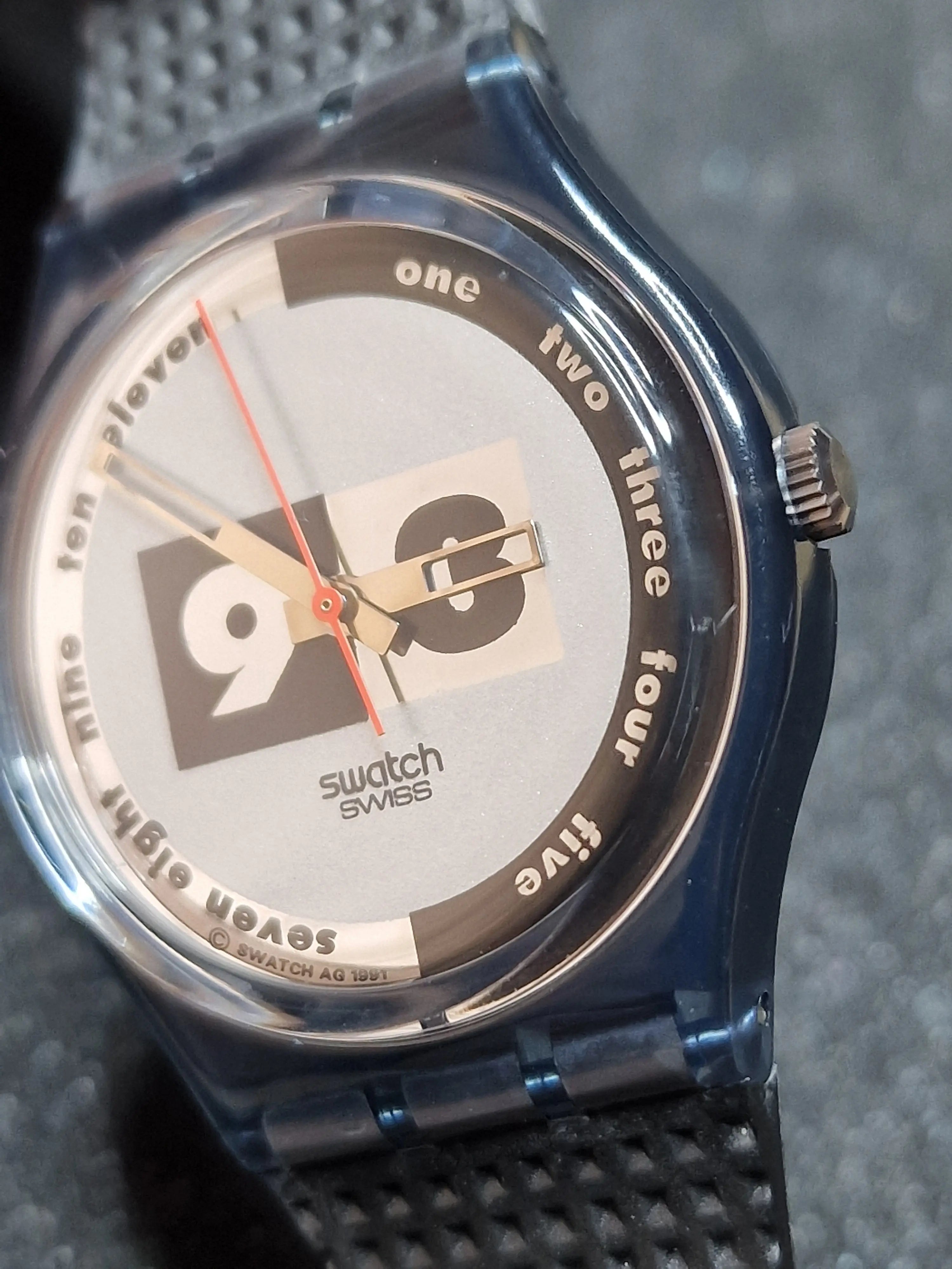 Swatch GM108 “Nuni” (1991) – Minimal 90s Design Classic 13