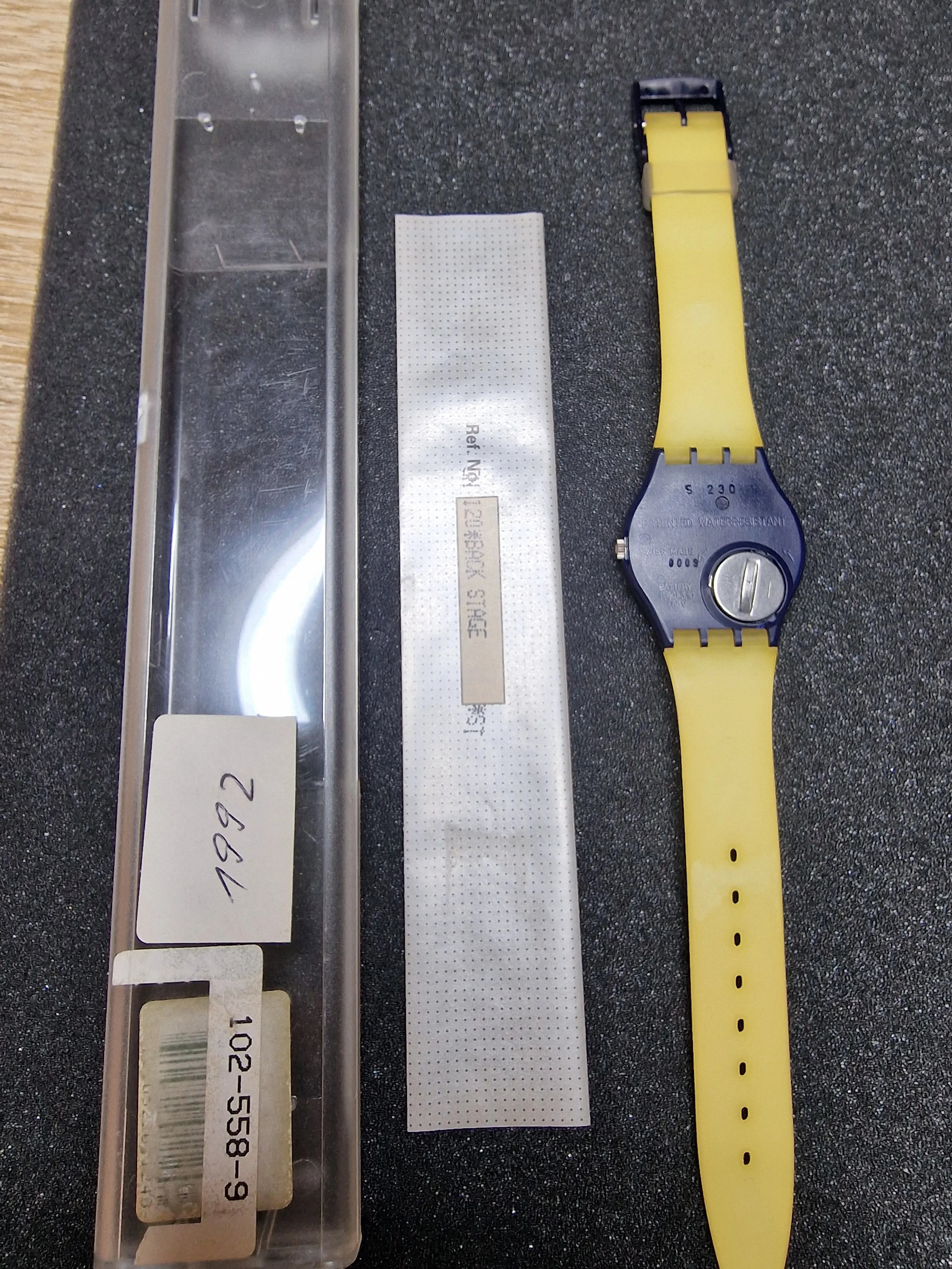 Swatch GN120 “Backstage” (1992) – Architectural Elegance 2