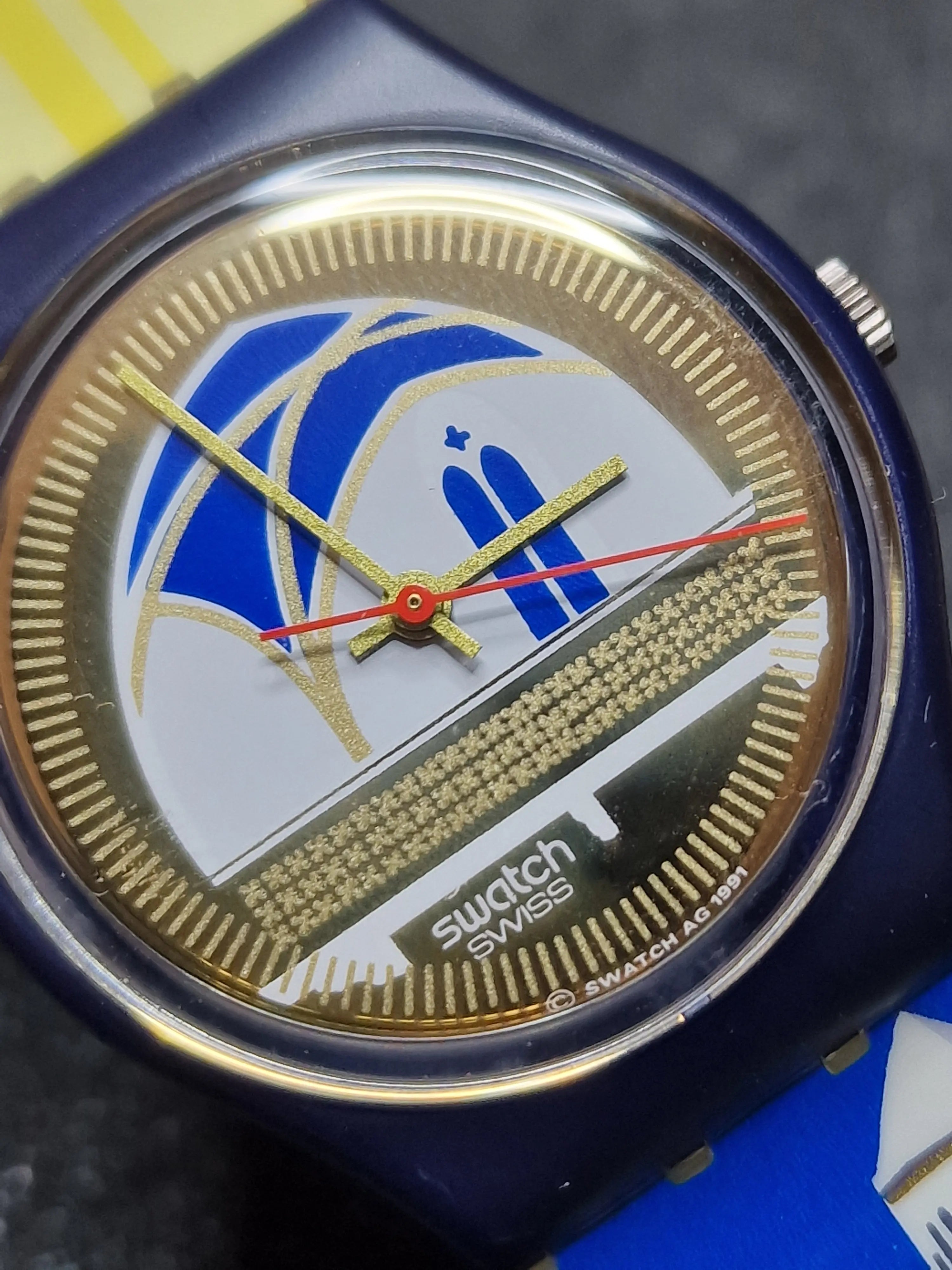Swatch GN120 “Backstage” (1992) – Architectural Elegance 10