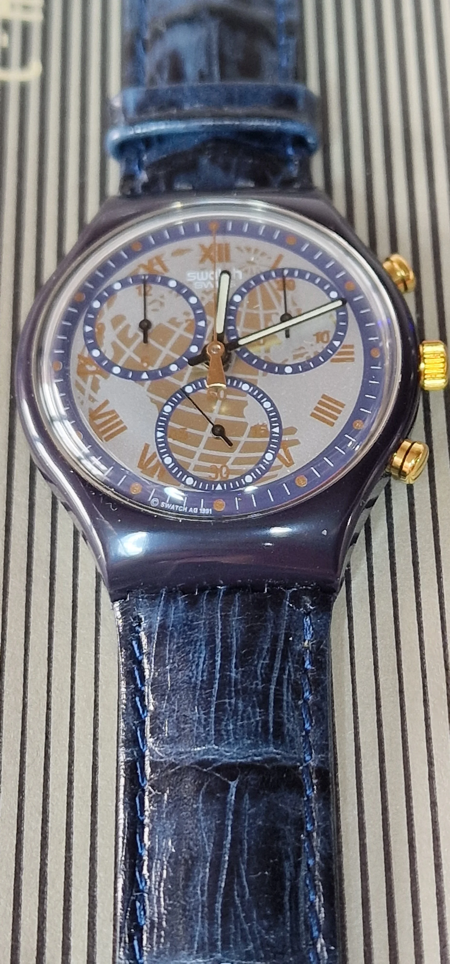 Swatch SCN104 "Timeless Zone" – Chronograph 1992 – Rare & Vintage 2