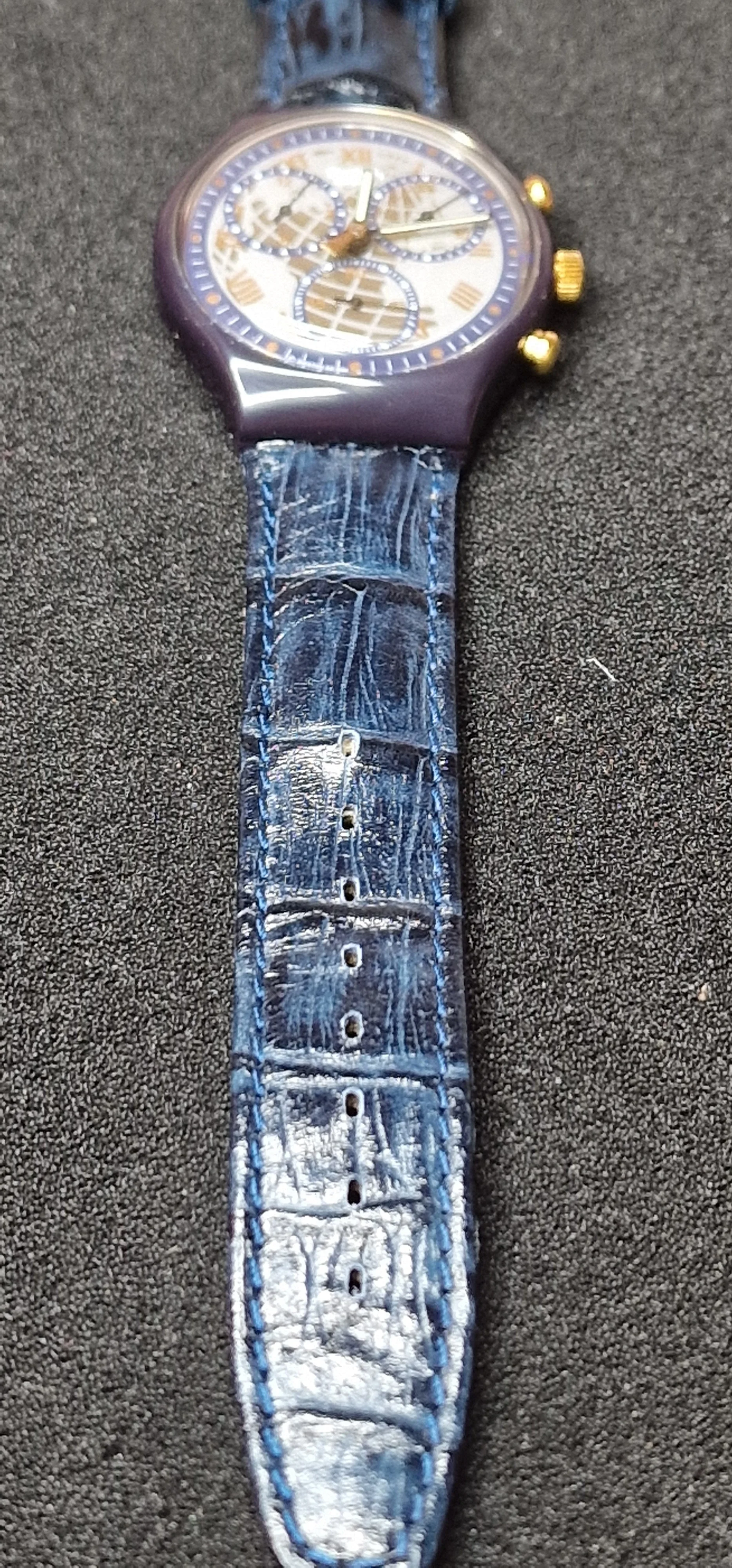 Swatch SCN104 "Timeless Zone" – Chronograph 1992 – Rare & Vintage 5