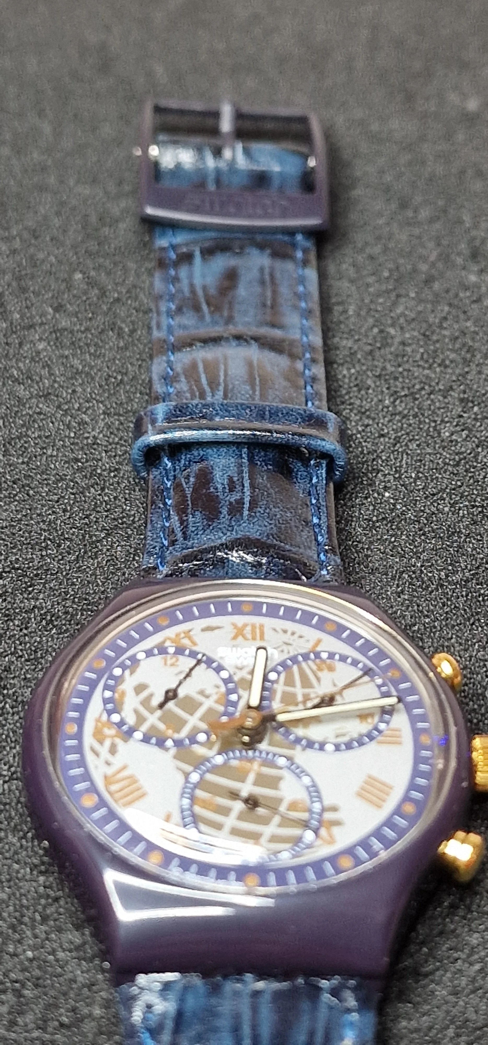 Swatch SCN104 "Timeless Zone" – Chronograph 1992 – Rare & Vintage 6