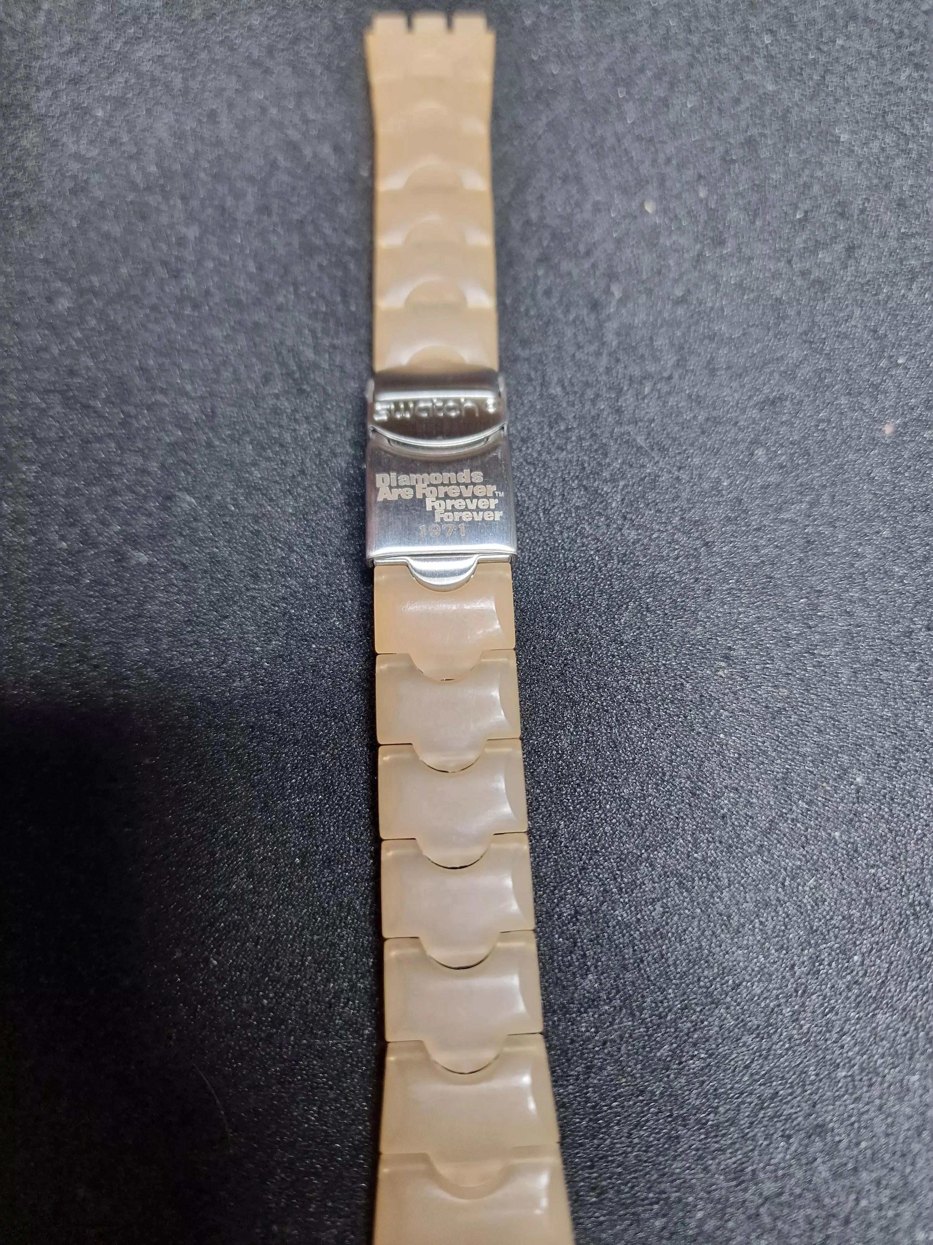 Swatch Irony 007 “Diamonds Are Forever” Bracelet (1971) – Rare Collectible 9