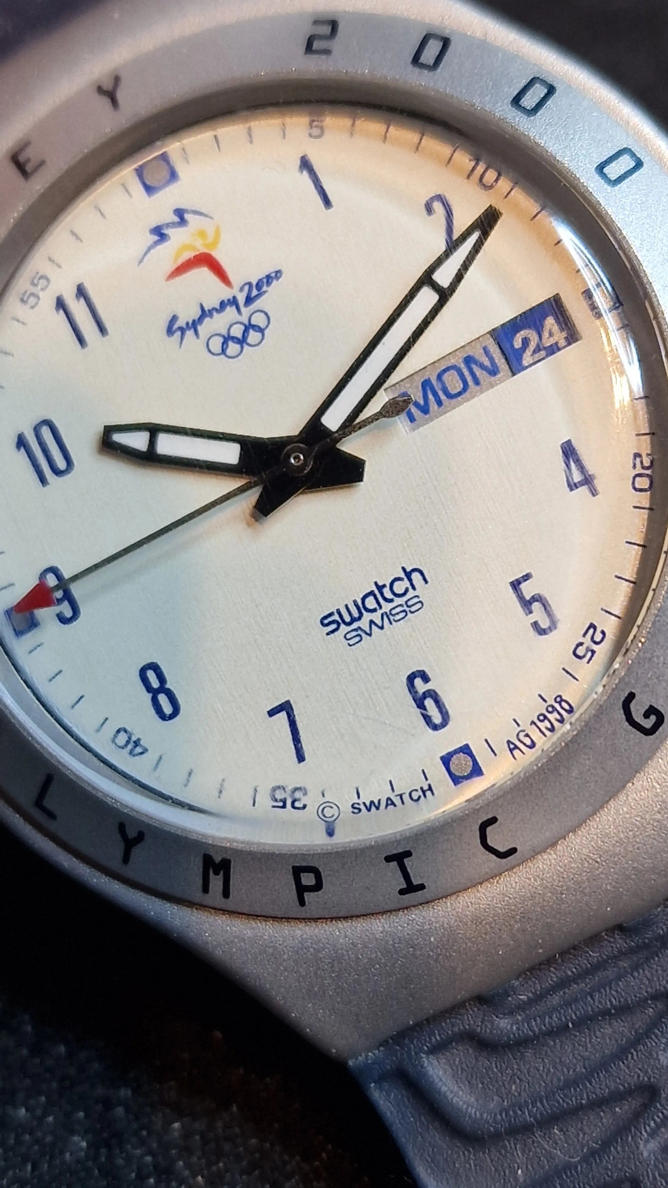 Swatch Irony Aluminium “Sydney 2000 Olympic” YGS7004 – Big Backfire (2000) - 5