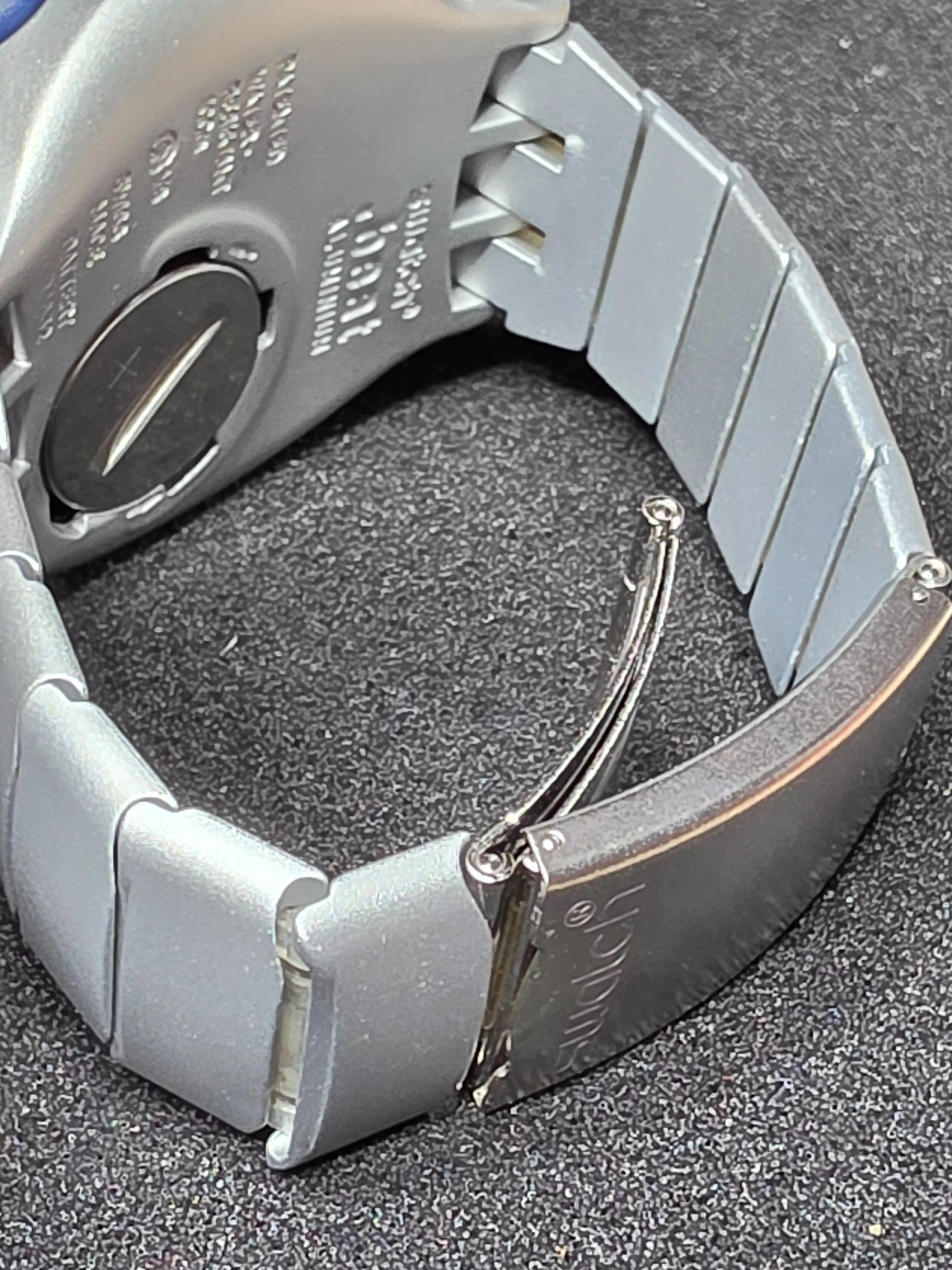 Swatch Irony Aluminium YQS1000 – 1999 – Unworn – Digital Display – view 5