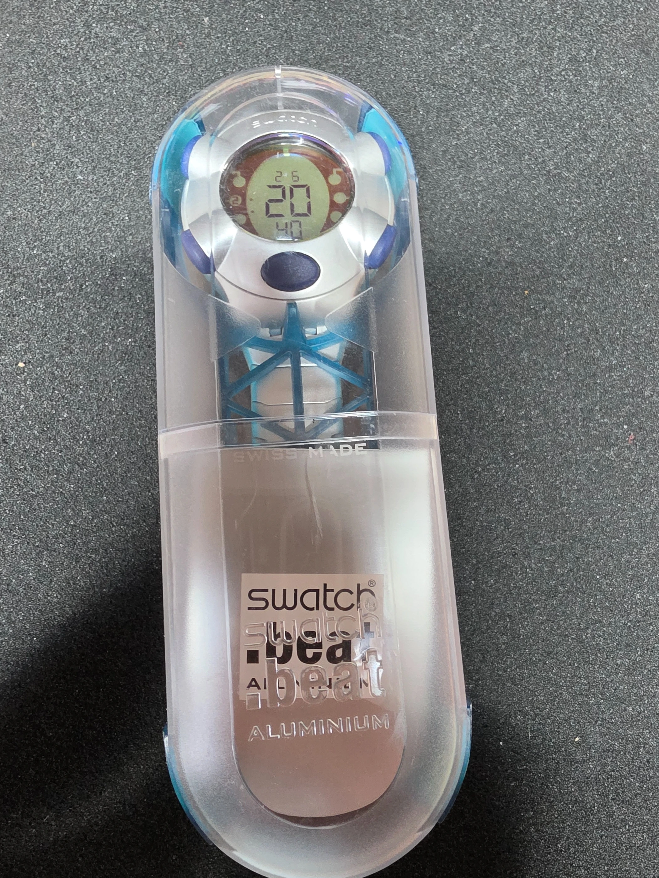 Swatch Irony Aluminium YQS1000 – 1999 – Unworn – Digital Display – view 9