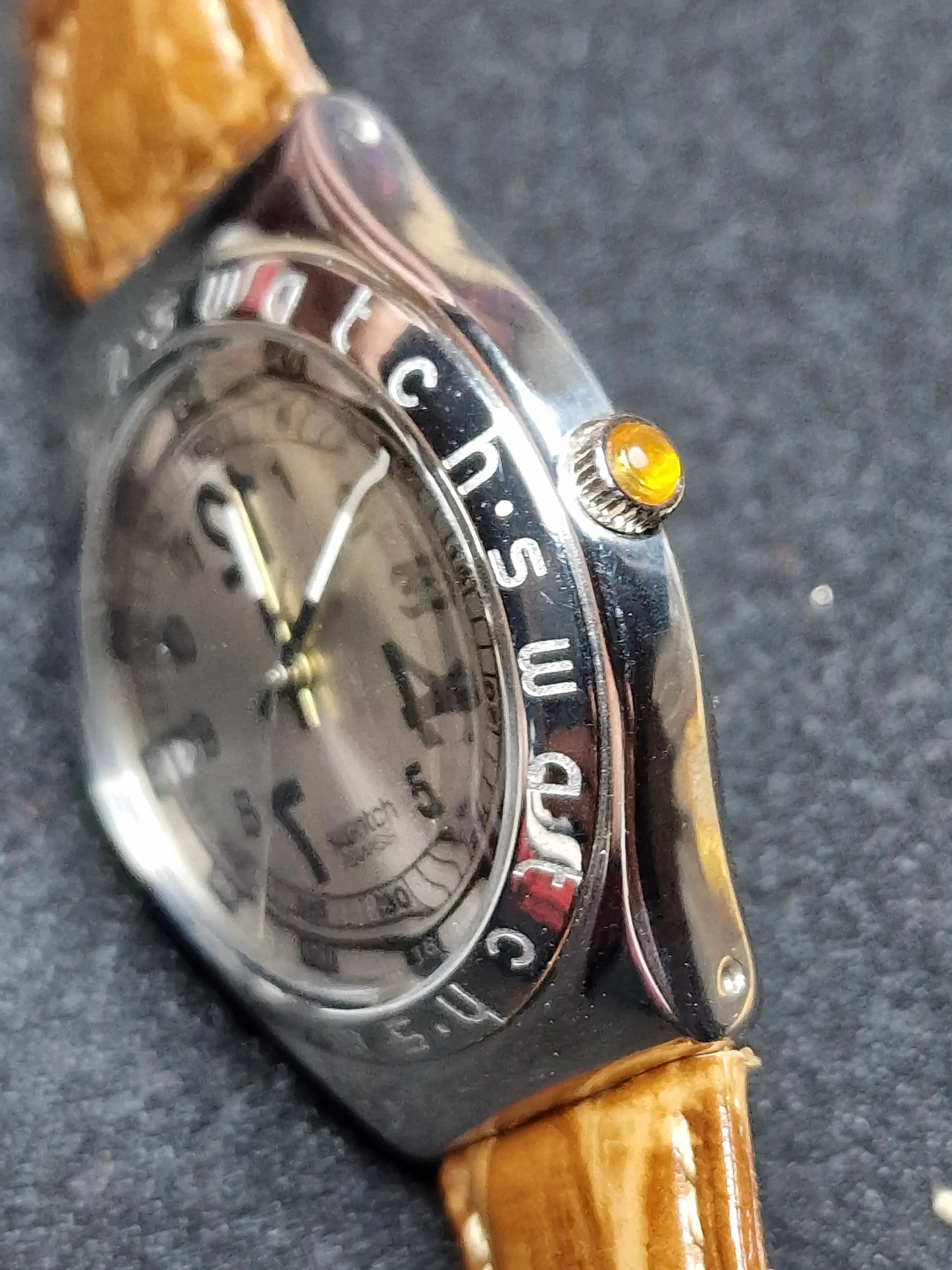 Swatch Irony Big YGS401 "Big Backward" (1994) – Rare Early Irony 4