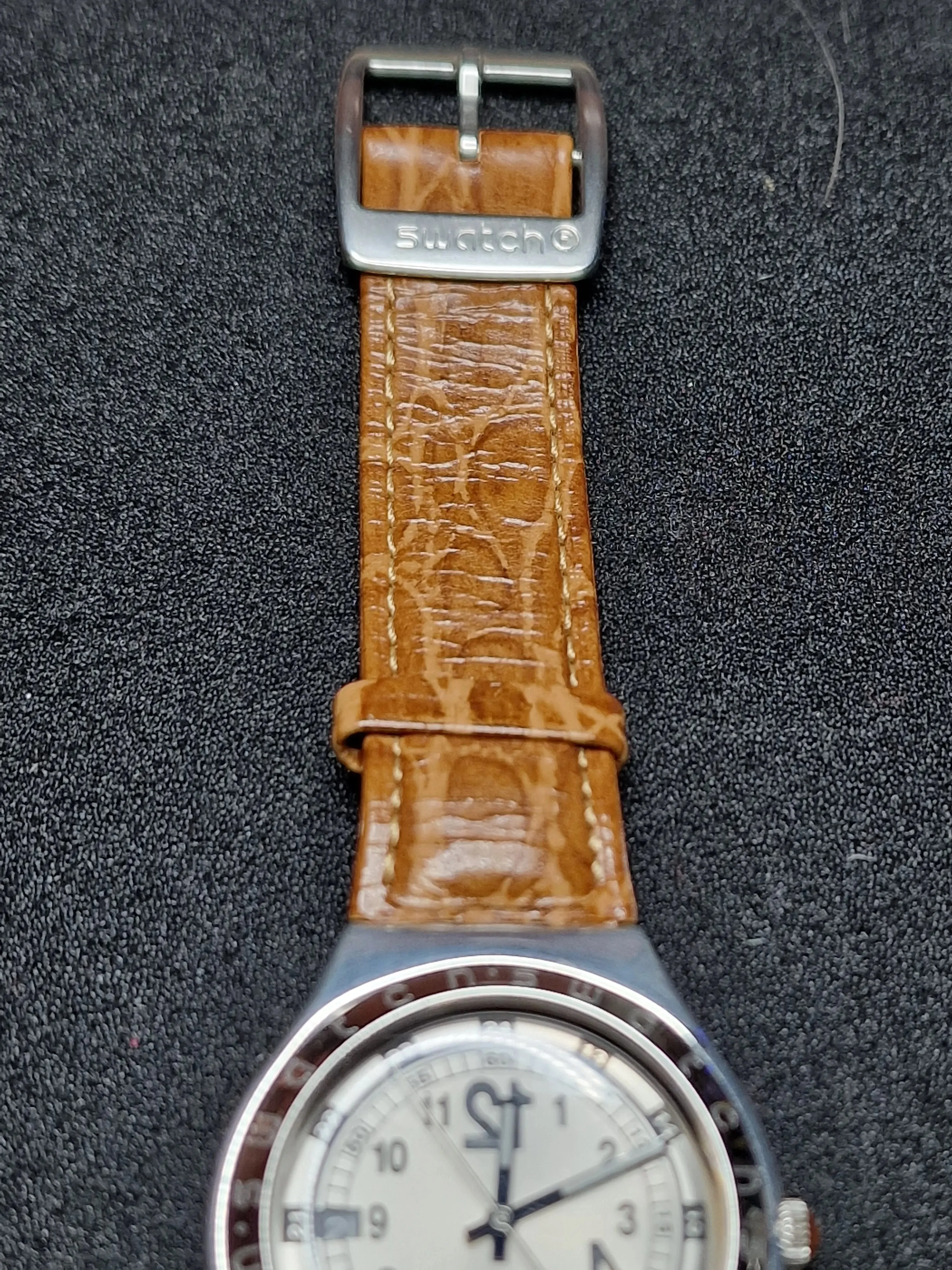 Swatch Irony Big YGS401 "Big Backward" (1994) – Rare Early Irony 8