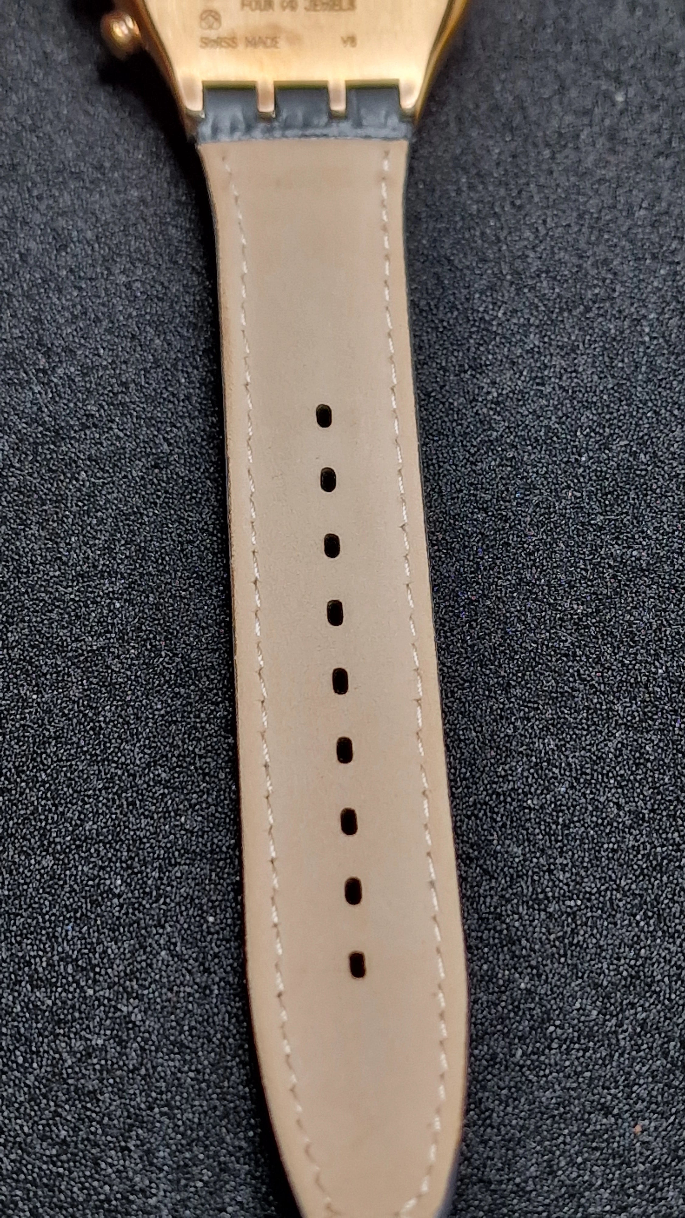 Swatch Irony Chrono YCG411 “Gris en Rose” (AG 2014) Rose-Gold Steel + Elegant Grey Dial - 12