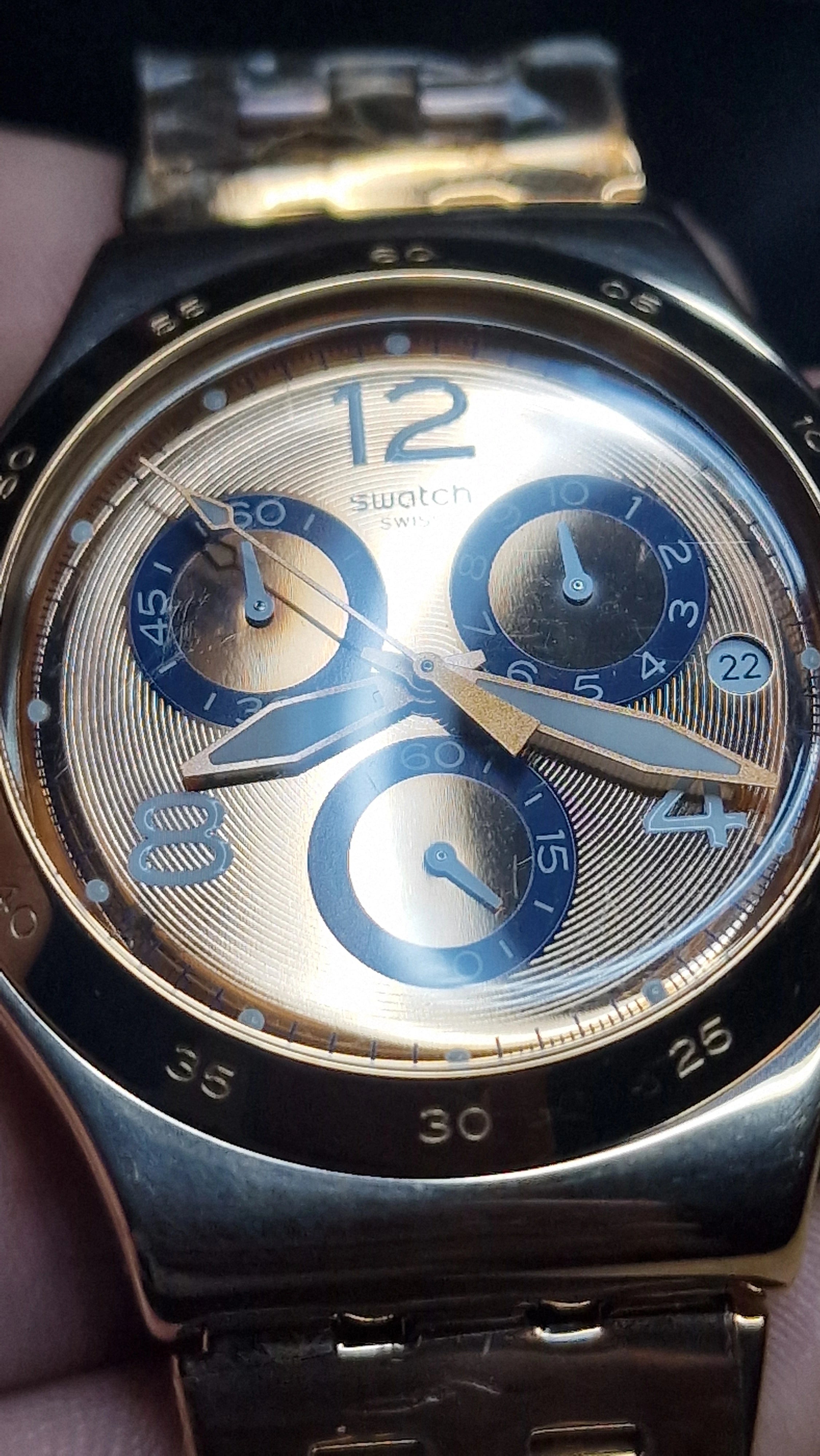 Swatch Irony Chrono YVG403G “SPIPAT” (2018) ⌚ - 9