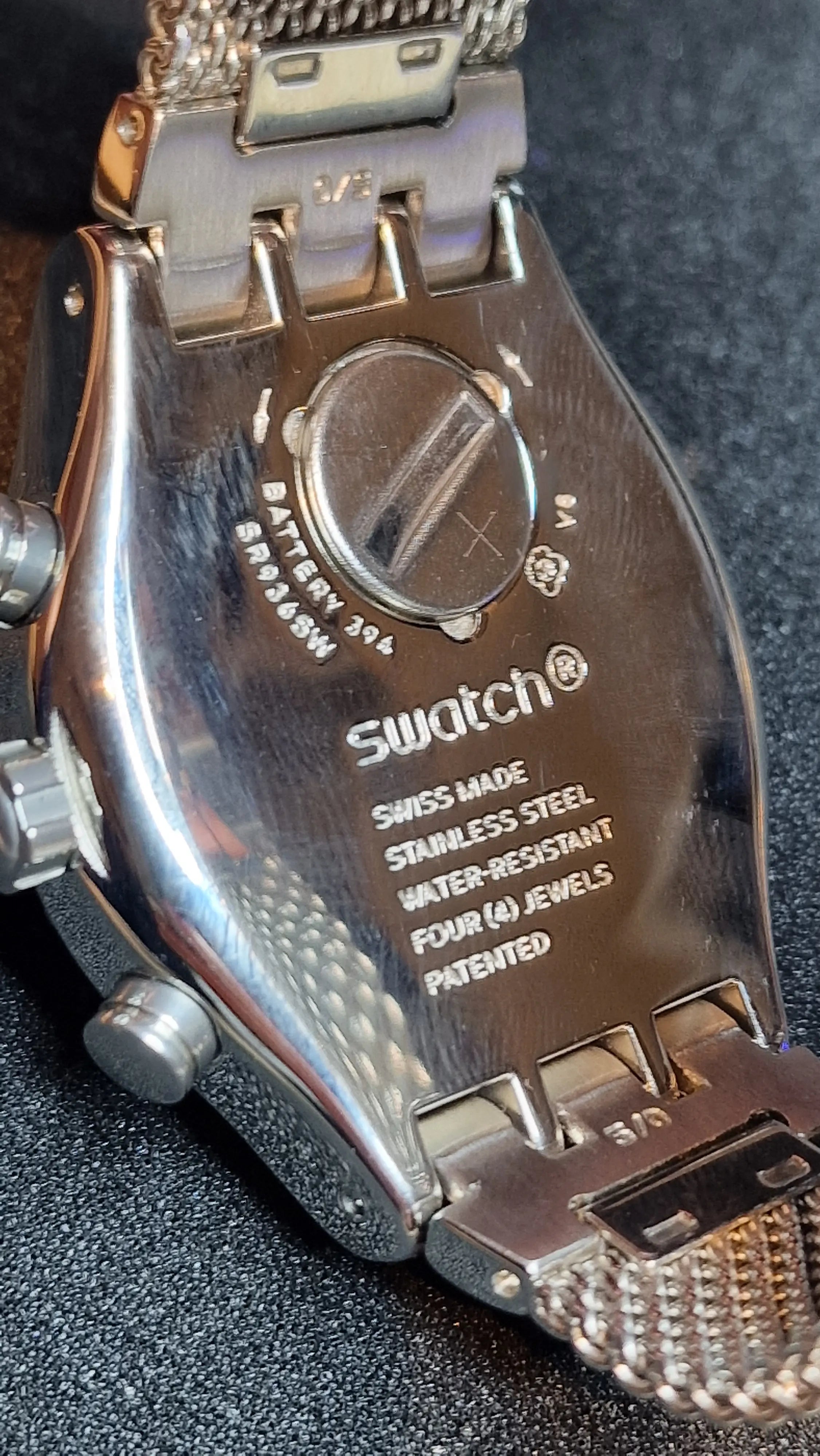 ⏱ Swatch Irony Chrono YVS405G – “Silverisch” 4