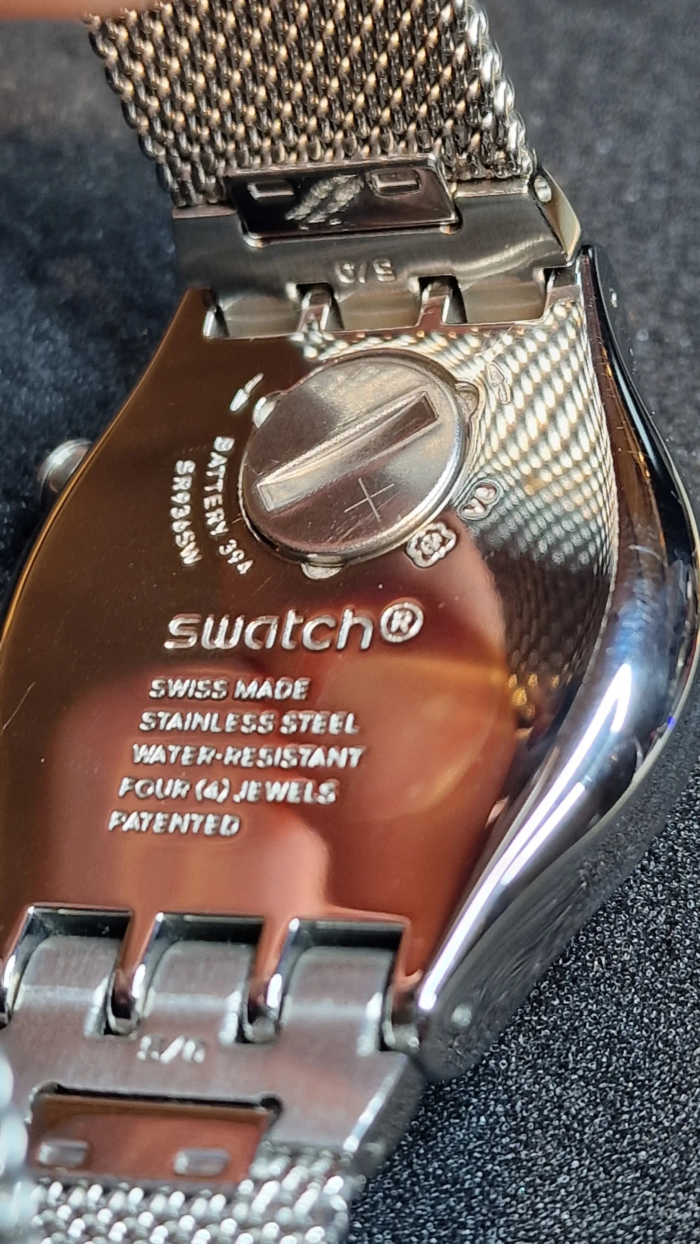 ⏱ Swatch Irony Chrono YVS405G – “Silverisch” 10