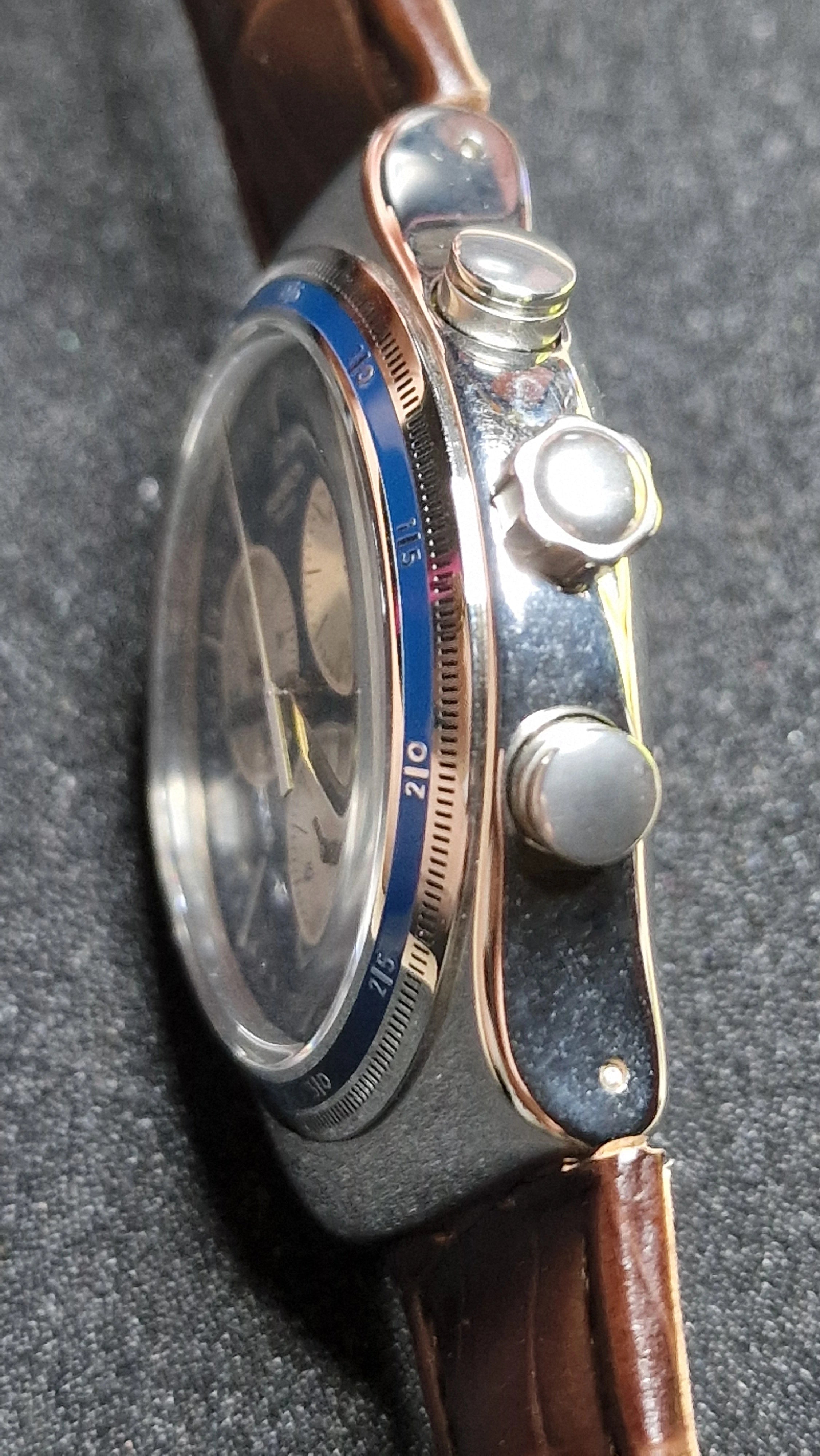 Swatch Irony Chrono YVS410C “London” (AG 2013) – Blue Dial + Strong Lume - 5