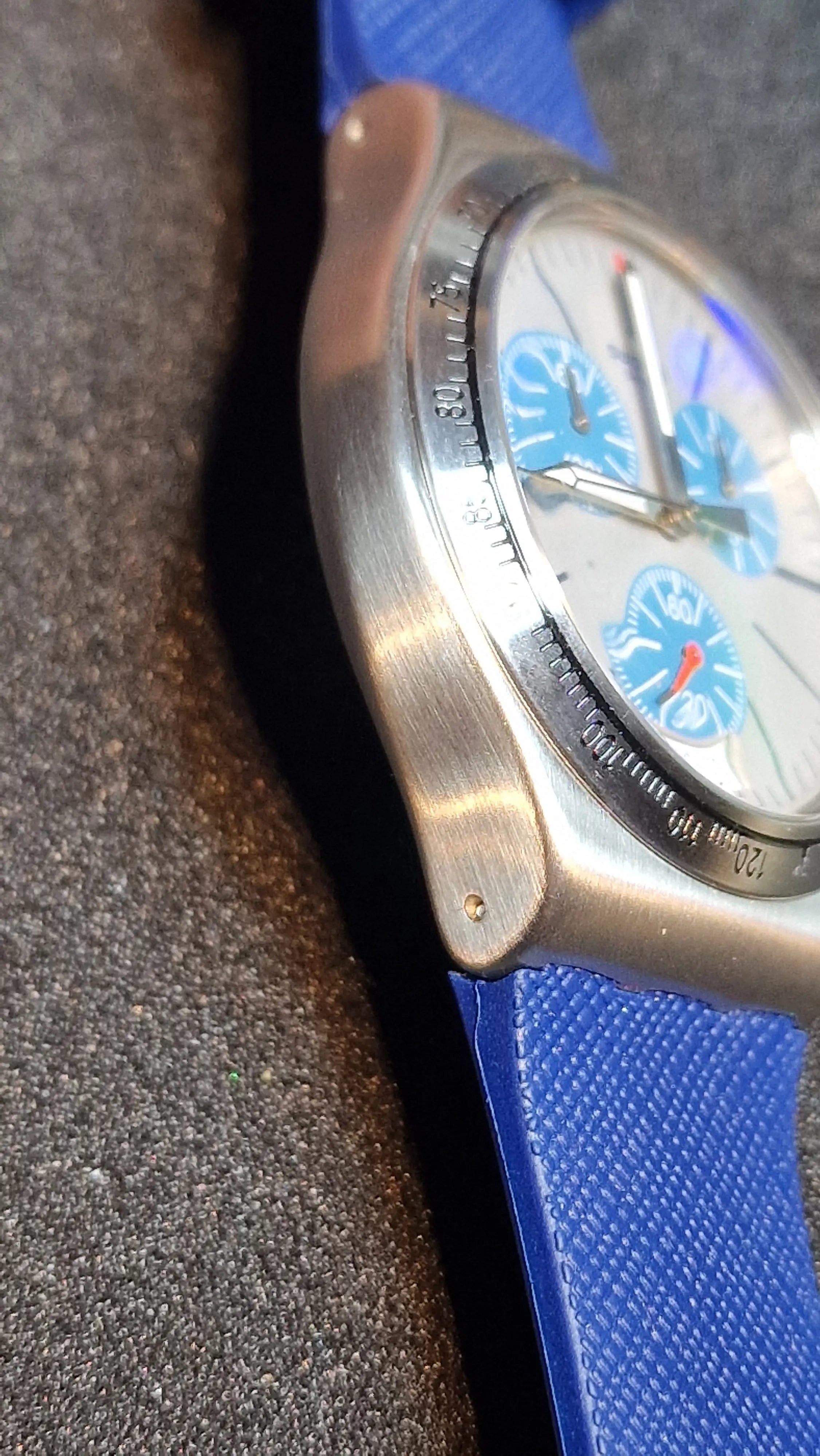 Swatch Irony Chrono YVS435 “Blau Me On” – 44mm – Swiss Made Icon - 2