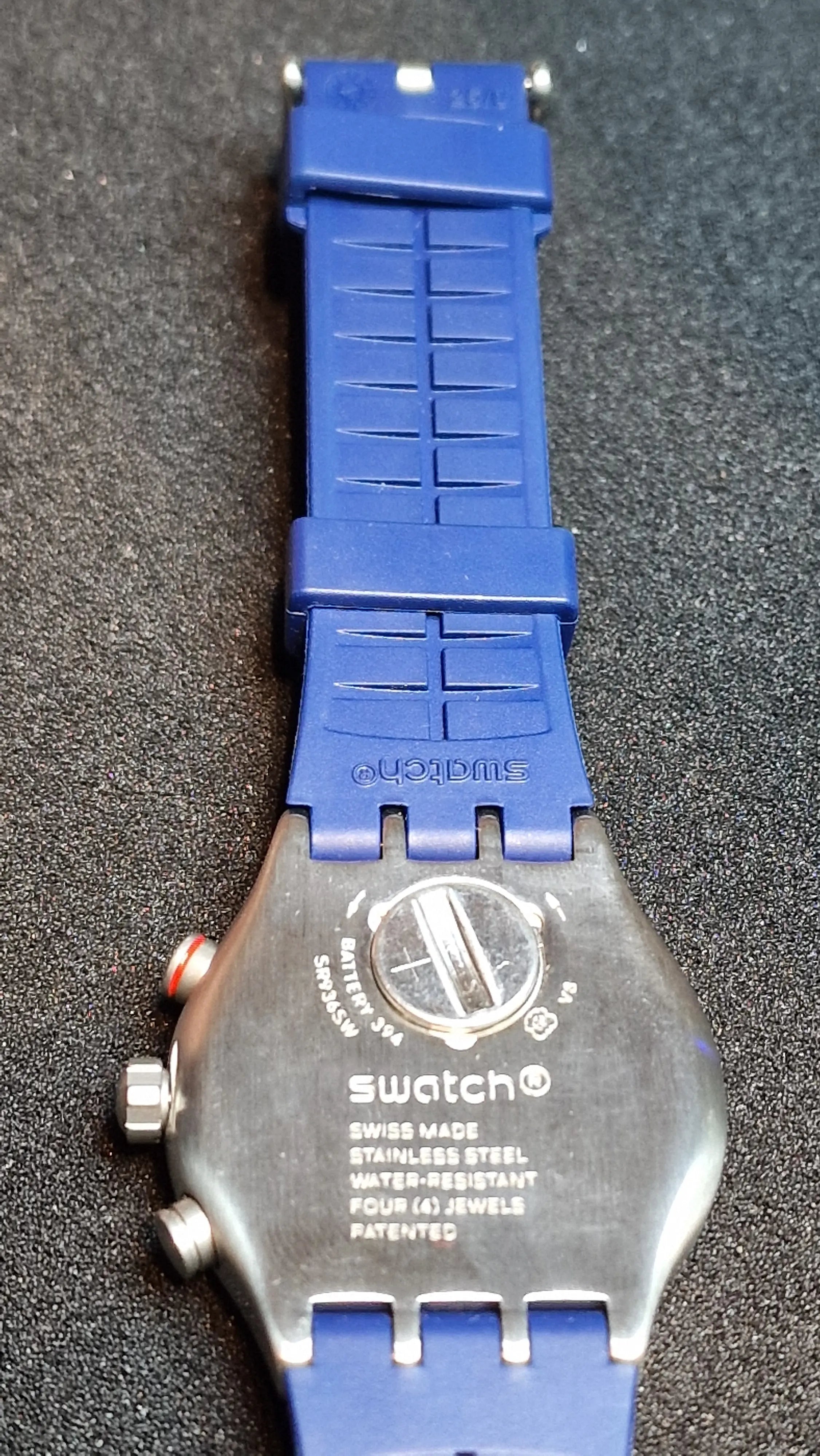 Swatch Irony Chrono YVS435 “Blau Me On” – 44mm – Swiss Made Icon - 9