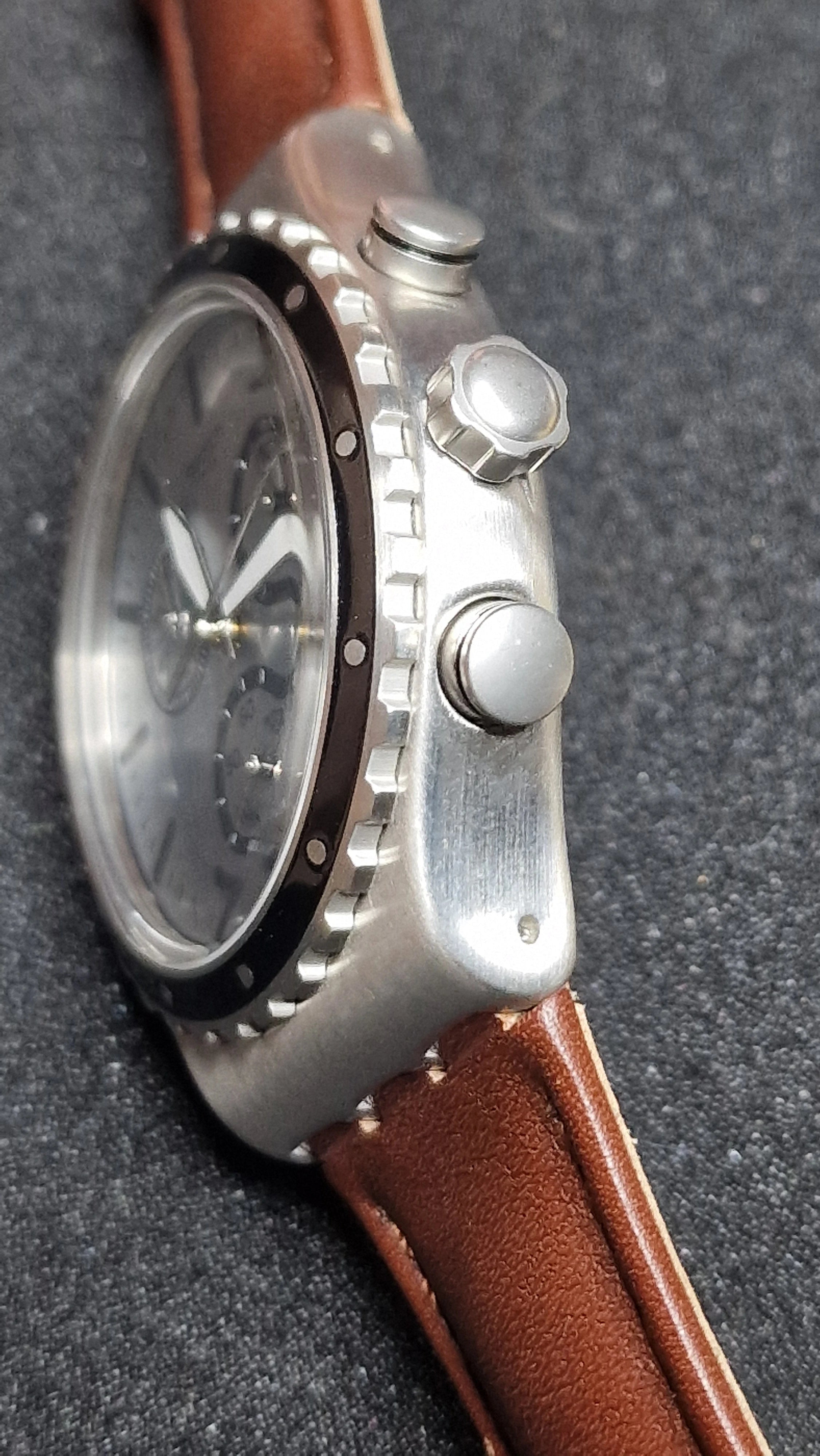 Swatch Irony Chrono YVS437 “Grandino” ⏱🇨🇭 (Stainless Steel + Date) AG2016 - 4