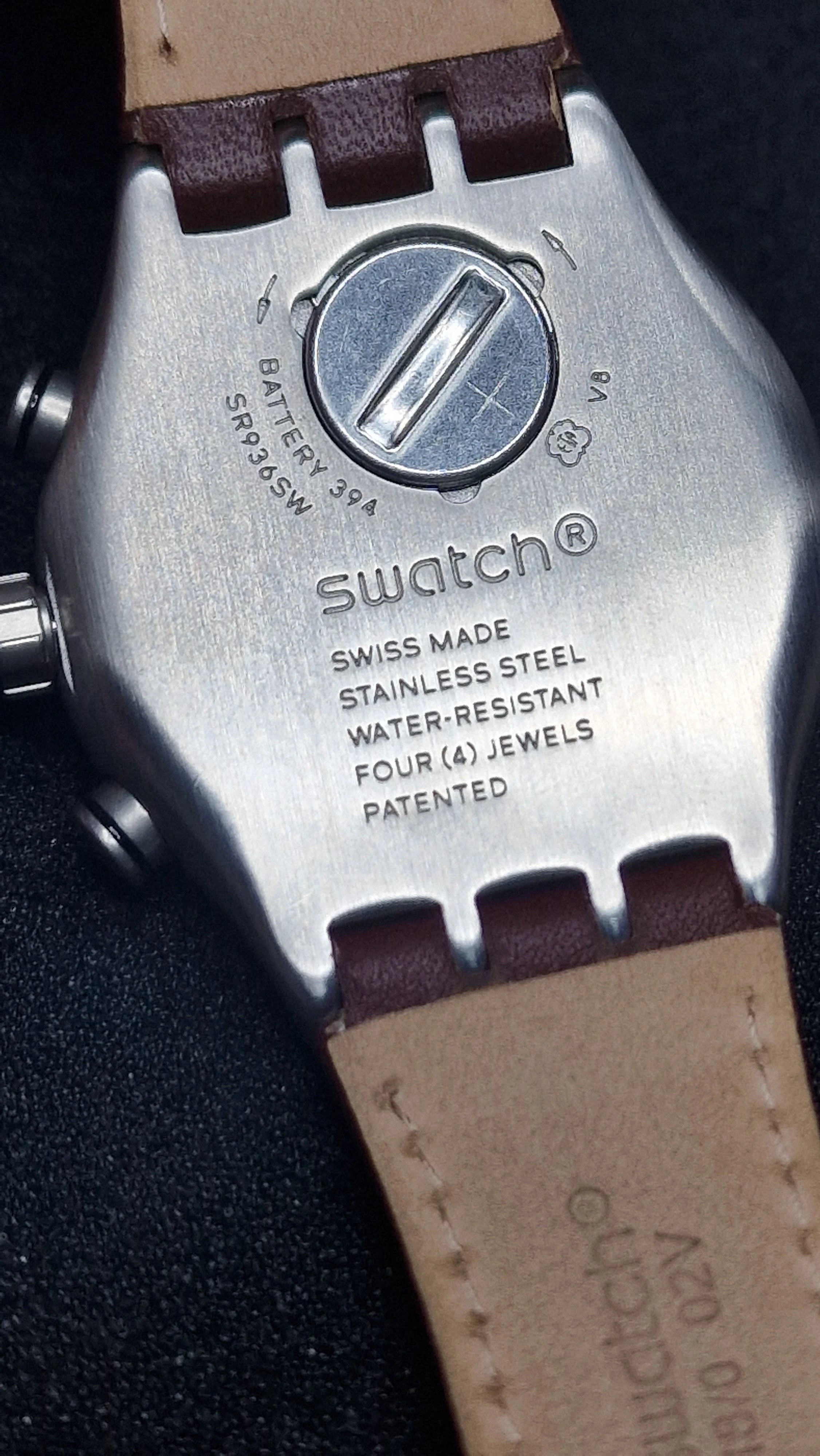 Swatch Irony Chrono YVS437 “Grandino” ⏱🇨🇭 (Stainless Steel + Date) AG2016 - 12