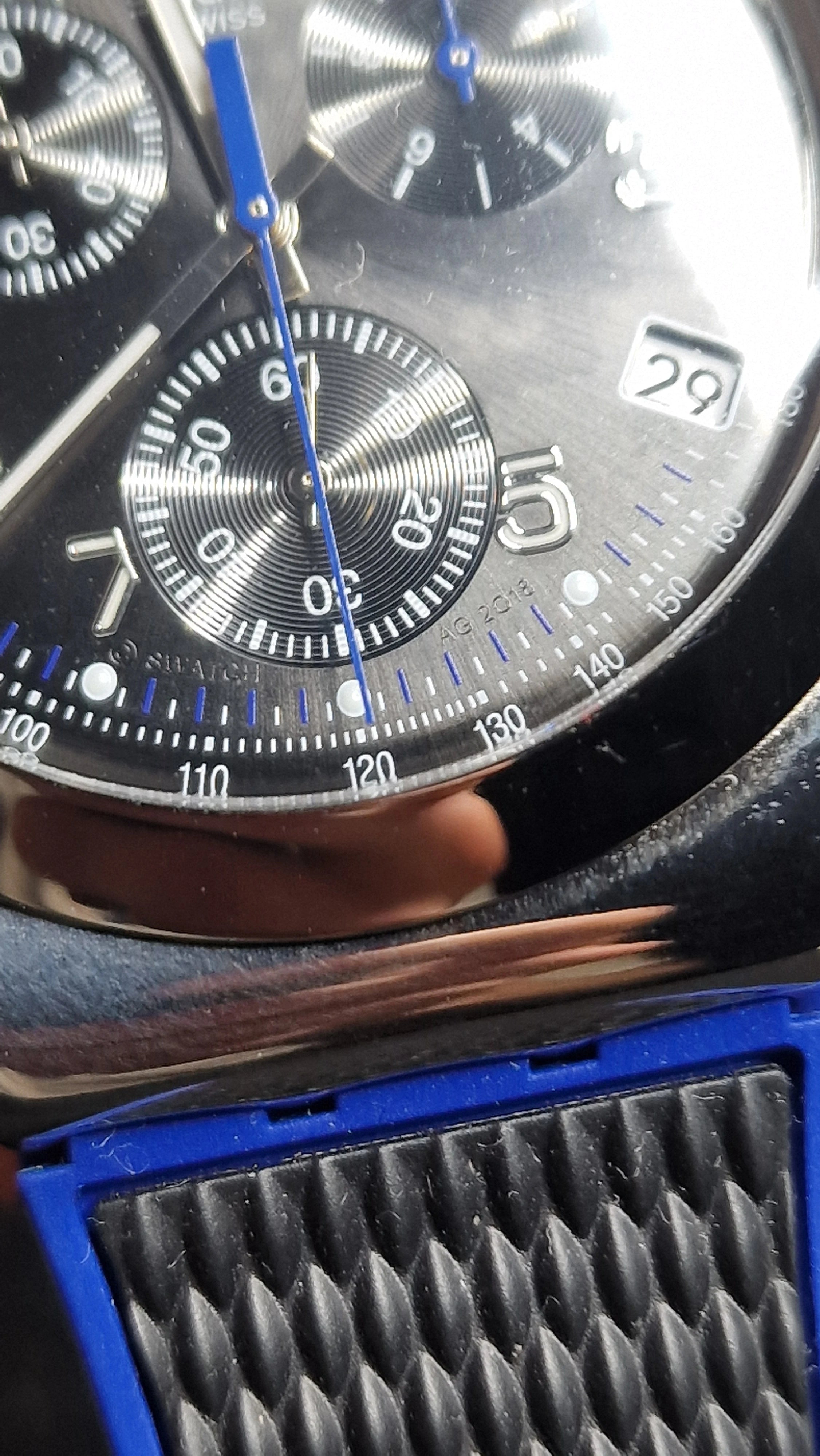 Swatch Irony Chrono YVS451 “Secret Mission” (AG2018) ⏱ - 7