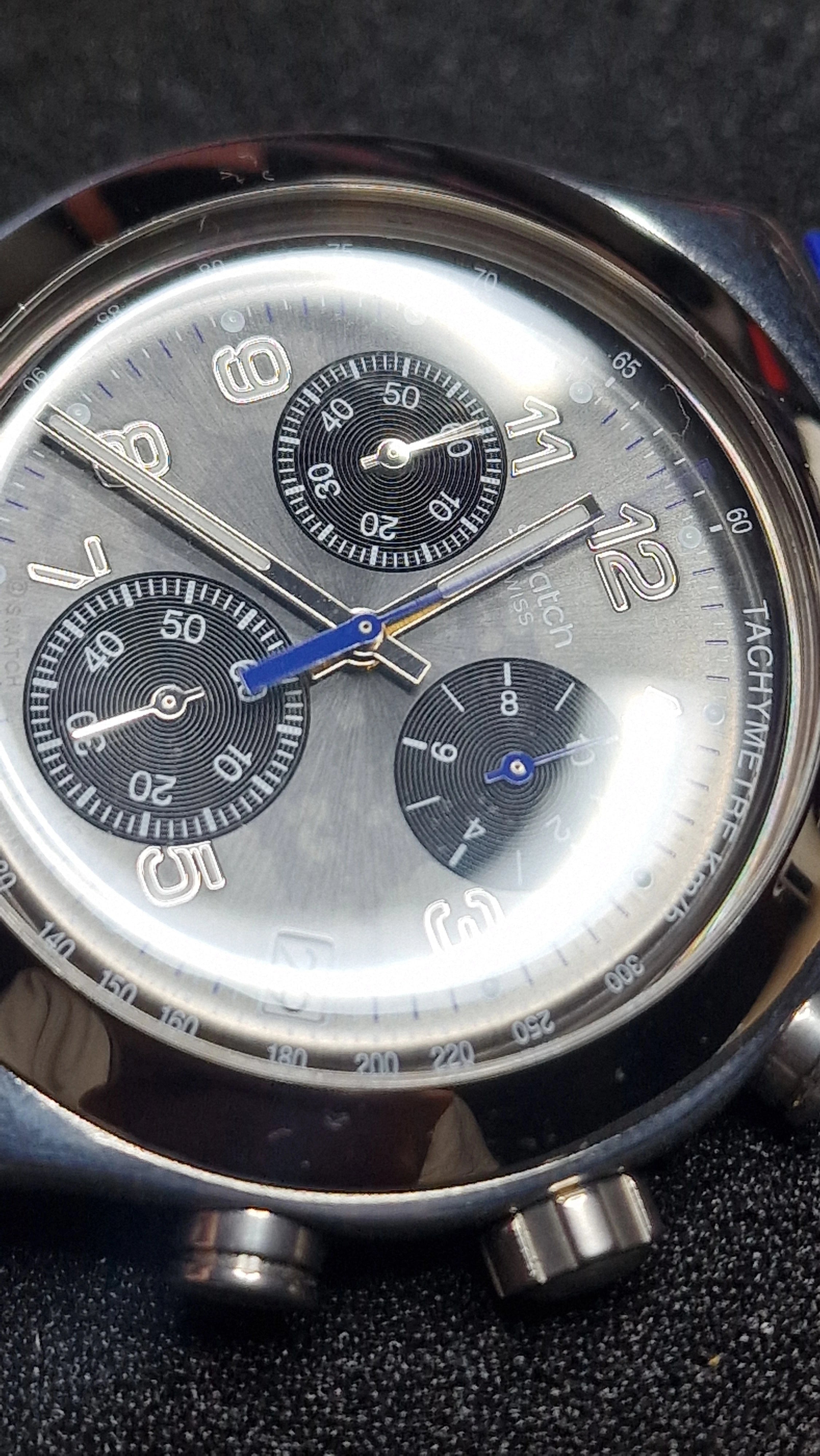 Swatch Irony Chrono YVS451 “Secret Mission” (AG2018) ⏱ - 14