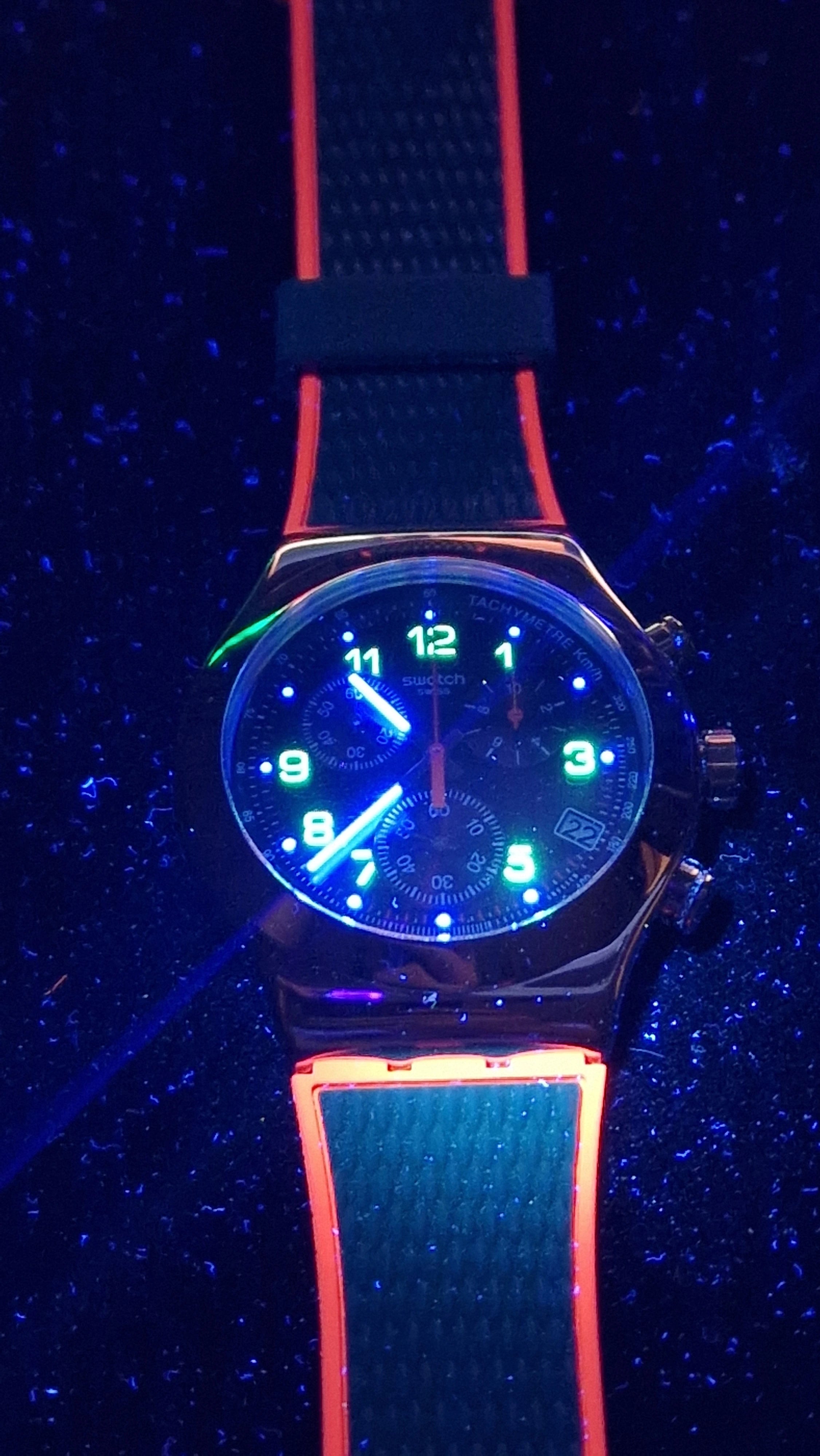 Swatch Irony Chrono YVS452 “Secret Operation” (2018) Tachymeter - 2