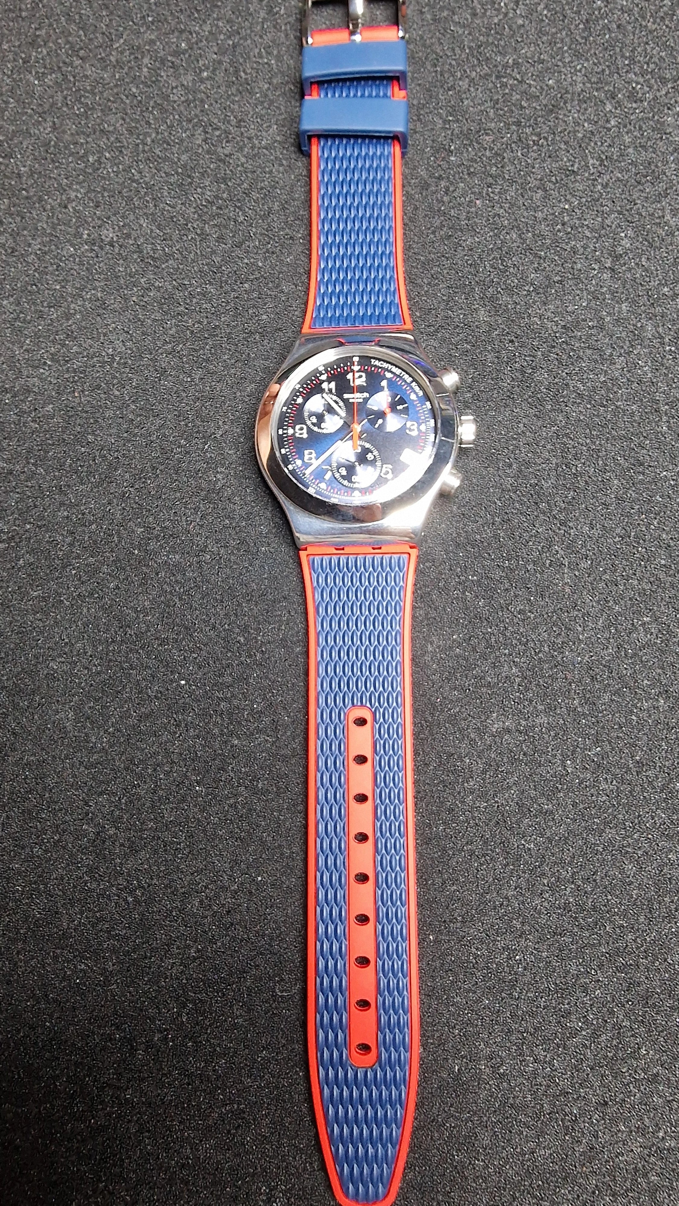 Swatch Irony Chrono YVS452 “Secret Operation” (2018) Tachymeter - 4