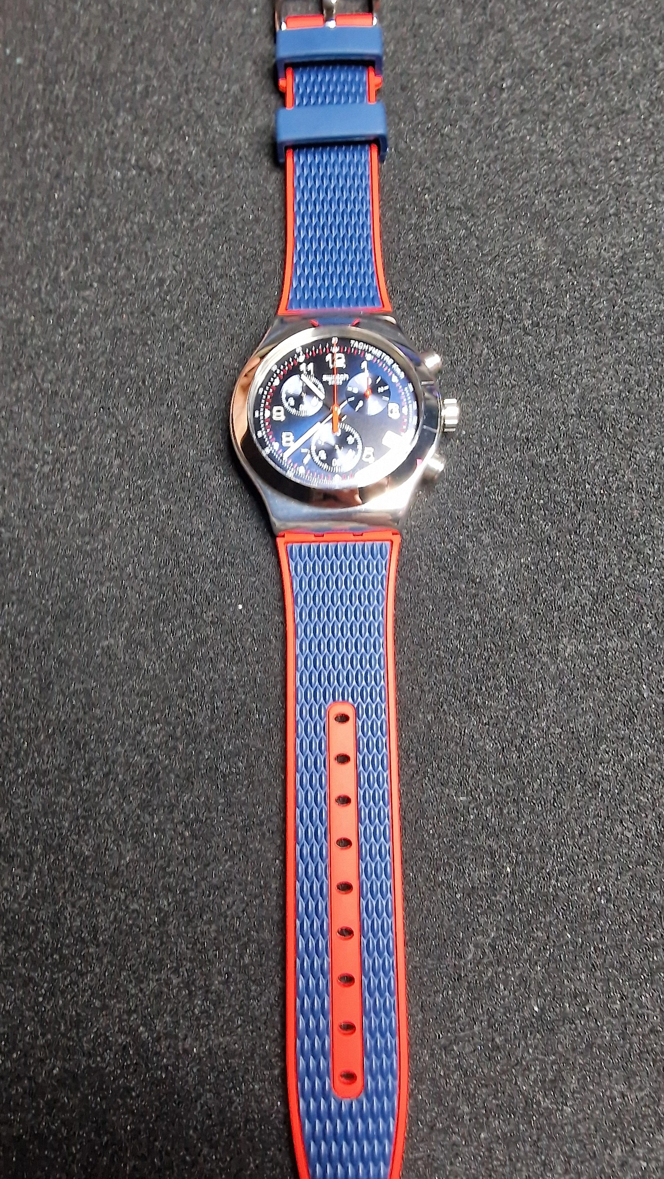 Swatch Irony Chrono YVS452 “Secret Operation” (2018) Tachymeter - 5