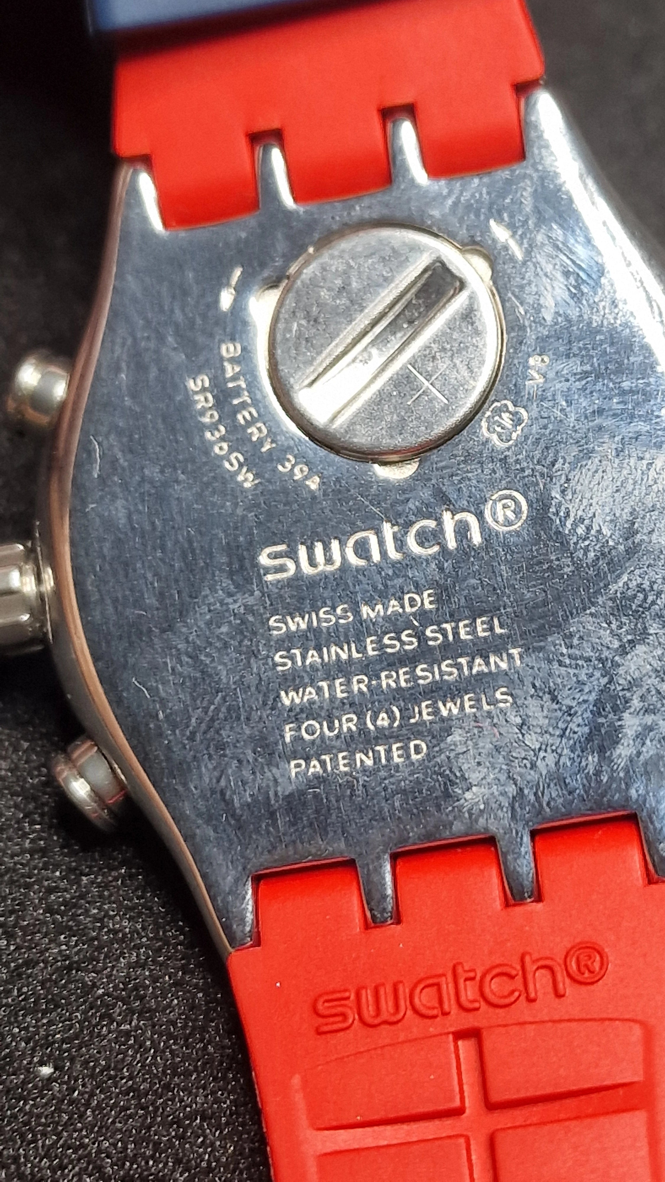 Swatch Irony Chrono YVS452 “Secret Operation” (2018) Tachymeter - 10