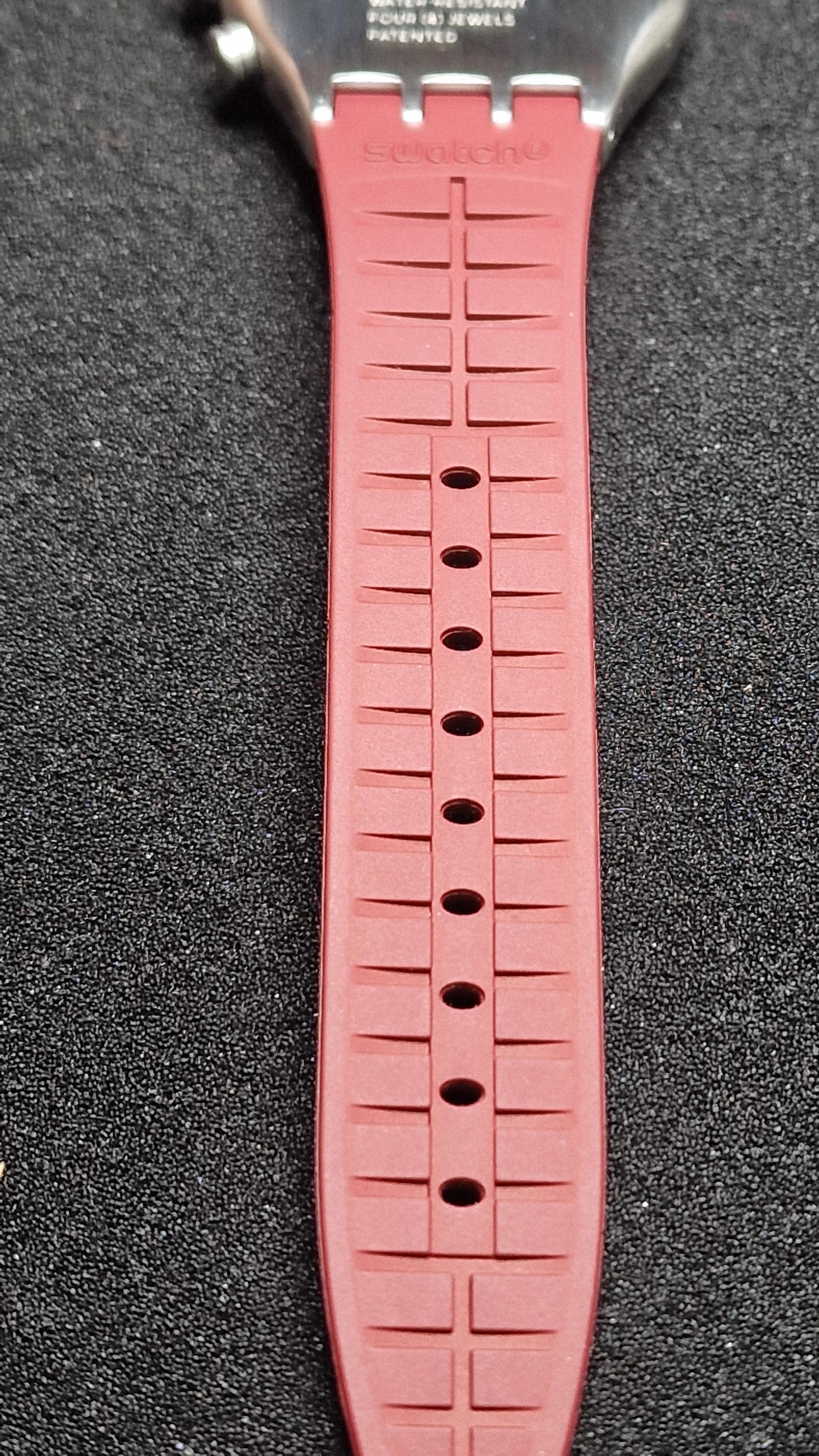 ⏱ Swatch Irony Chrono YVS464 “Wine Grid” (AG2019) - 14