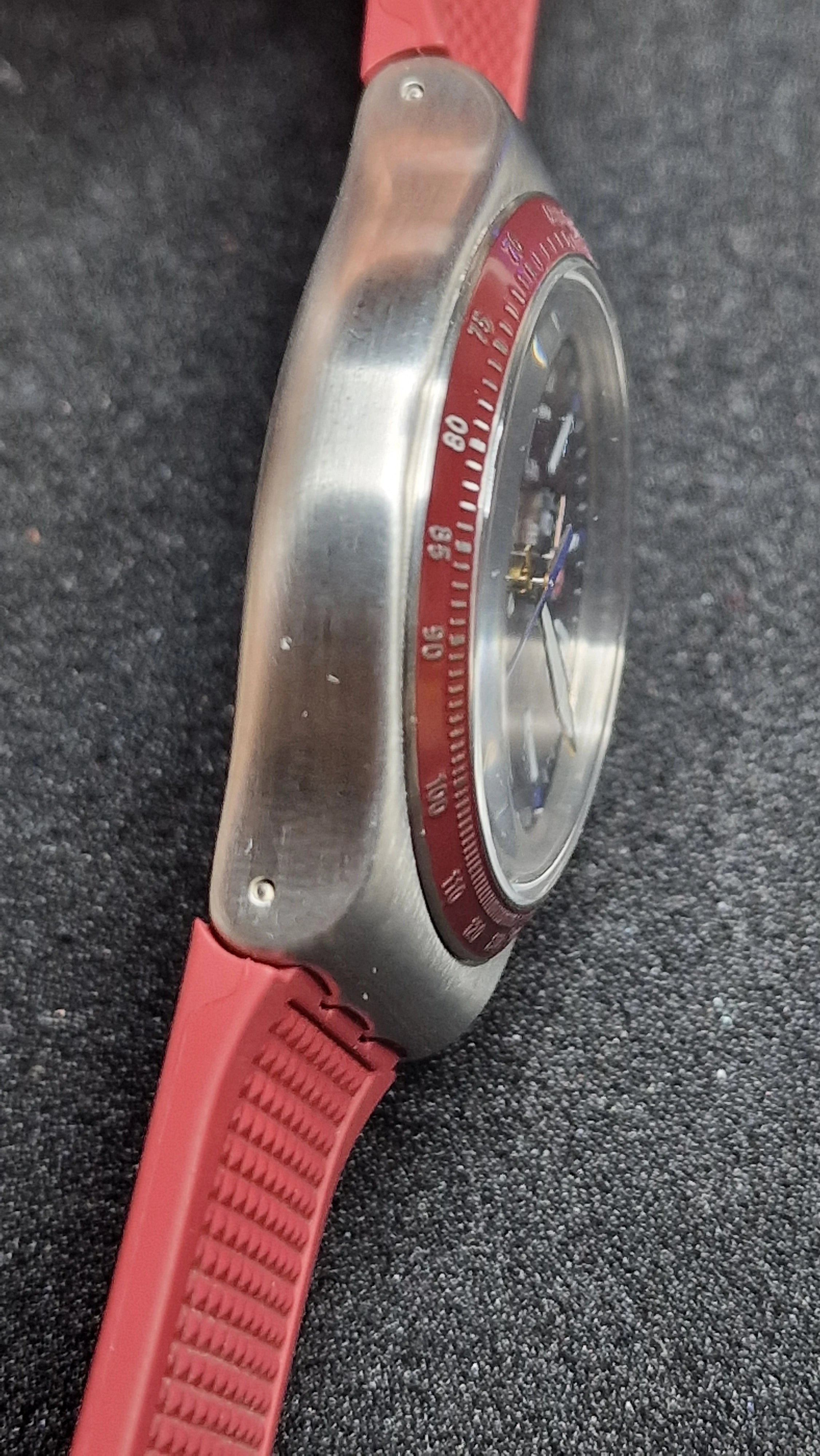 ⏱ Swatch Irony Chrono YVS464 “Wine Grid” (AG2019) - 17