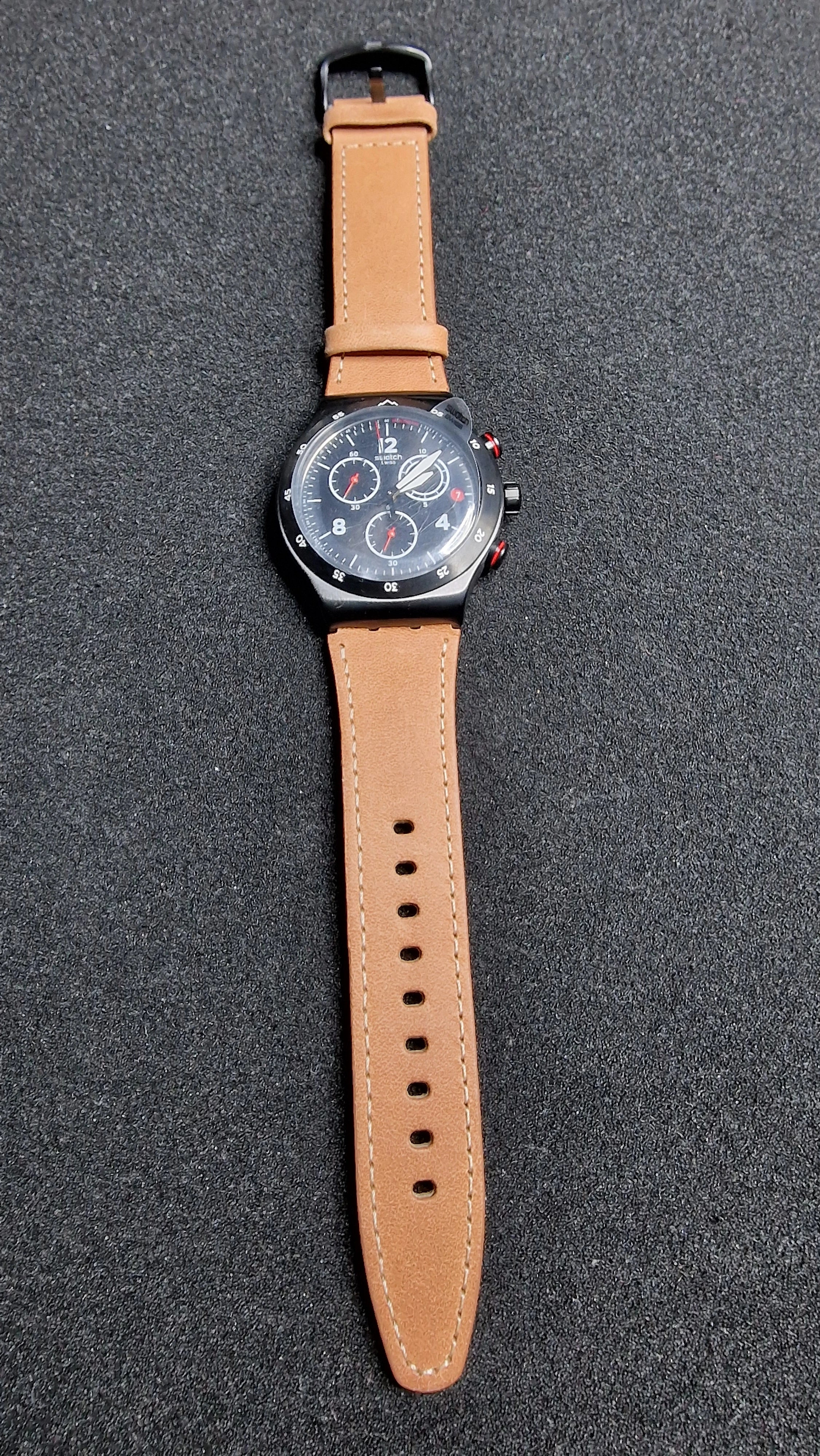 ⏱ Swatch Irony Chrono YVZ400S – Jérémy Jones (2015) - 2