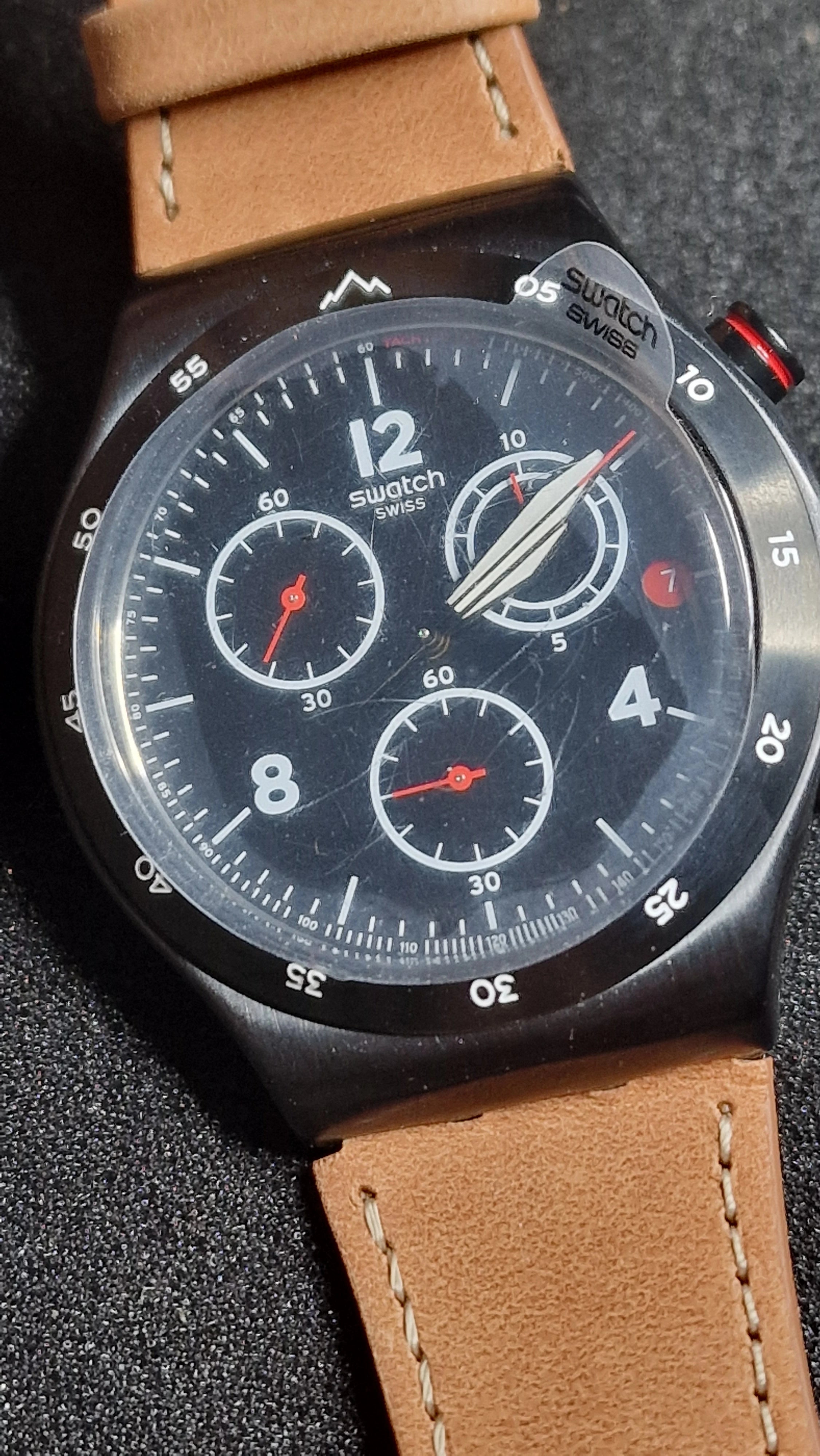 ⏱ Swatch Irony Chrono YVZ400S – Jérémy Jones (2015) - 7