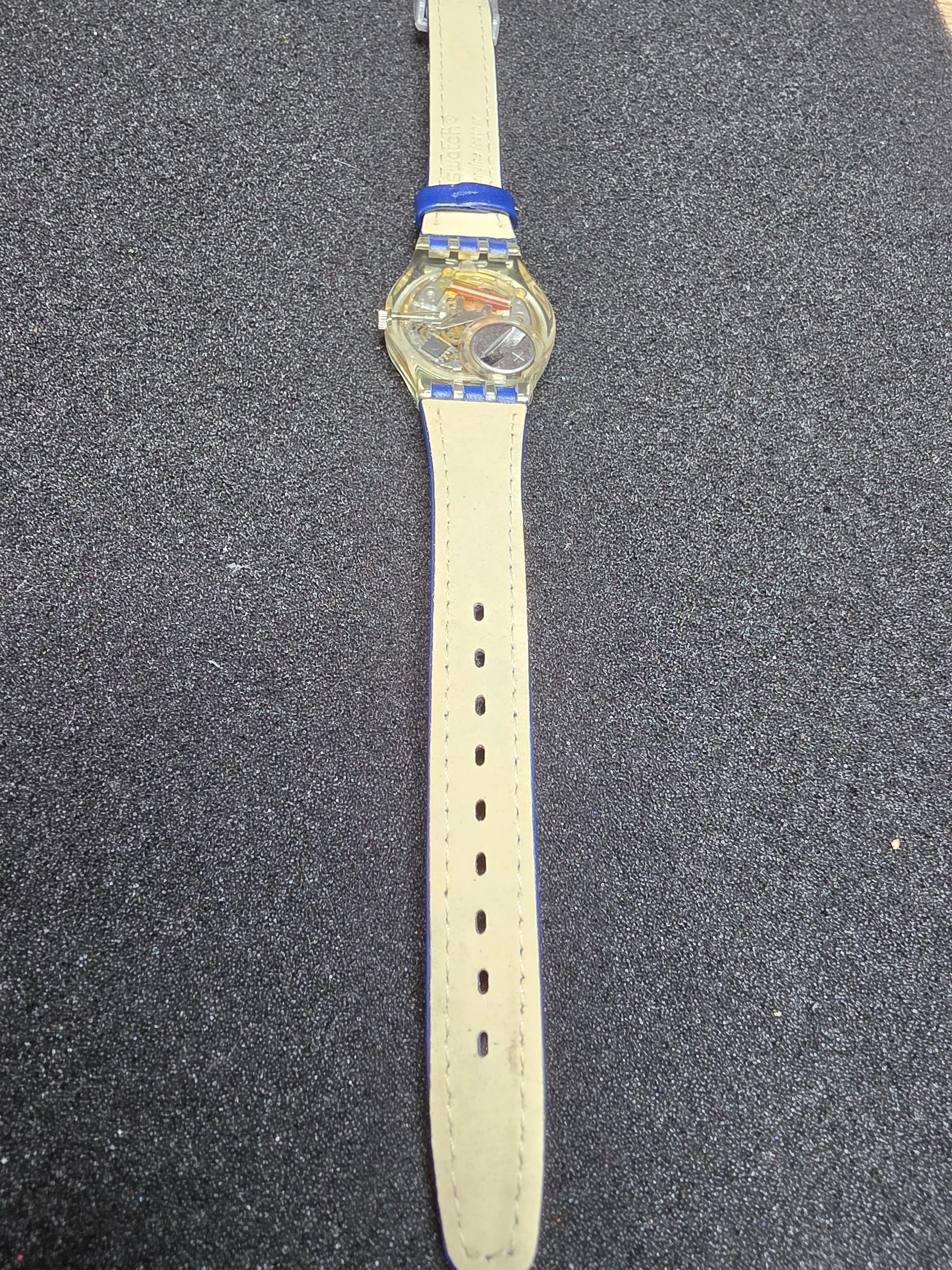 Swatch Lady AG2001 – NOS – Blue Dial – view 9
