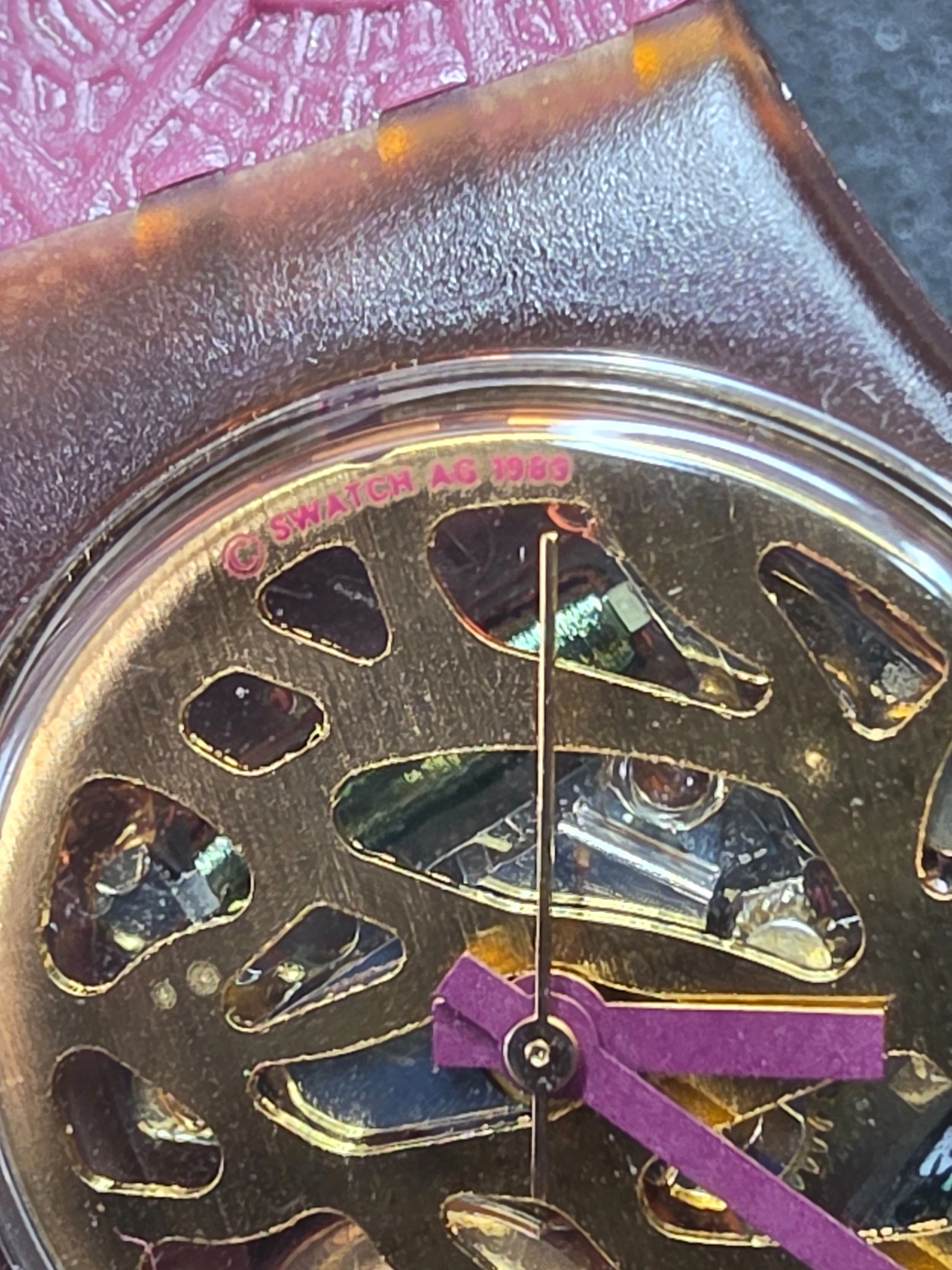 Swatch Lady Beaujolais LR109 – 1989 – NOS – Unique Design – view 9