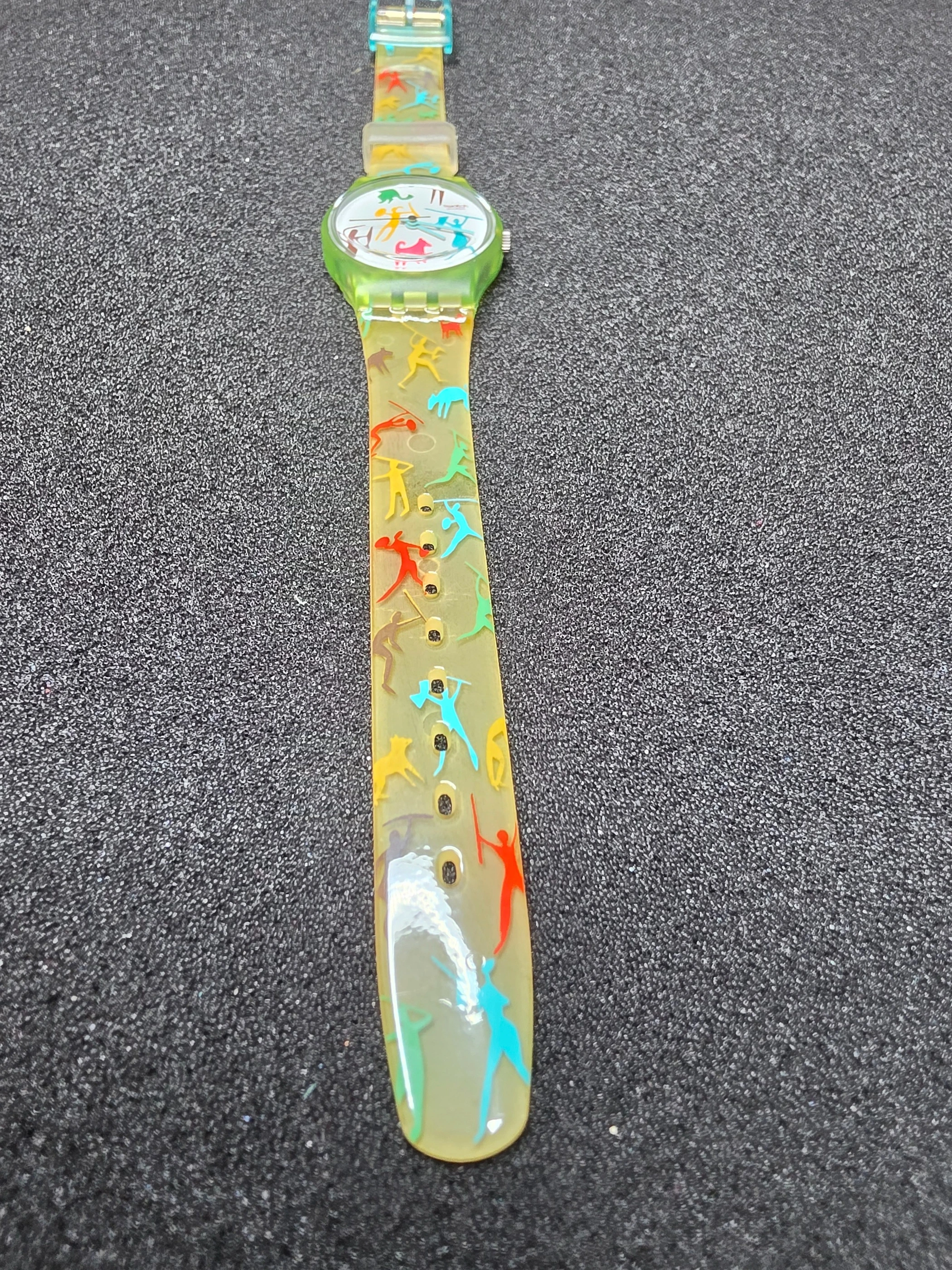 Swatch Lady Bongo LN110 – 1990 – Very Good – Unique Strap – view 12