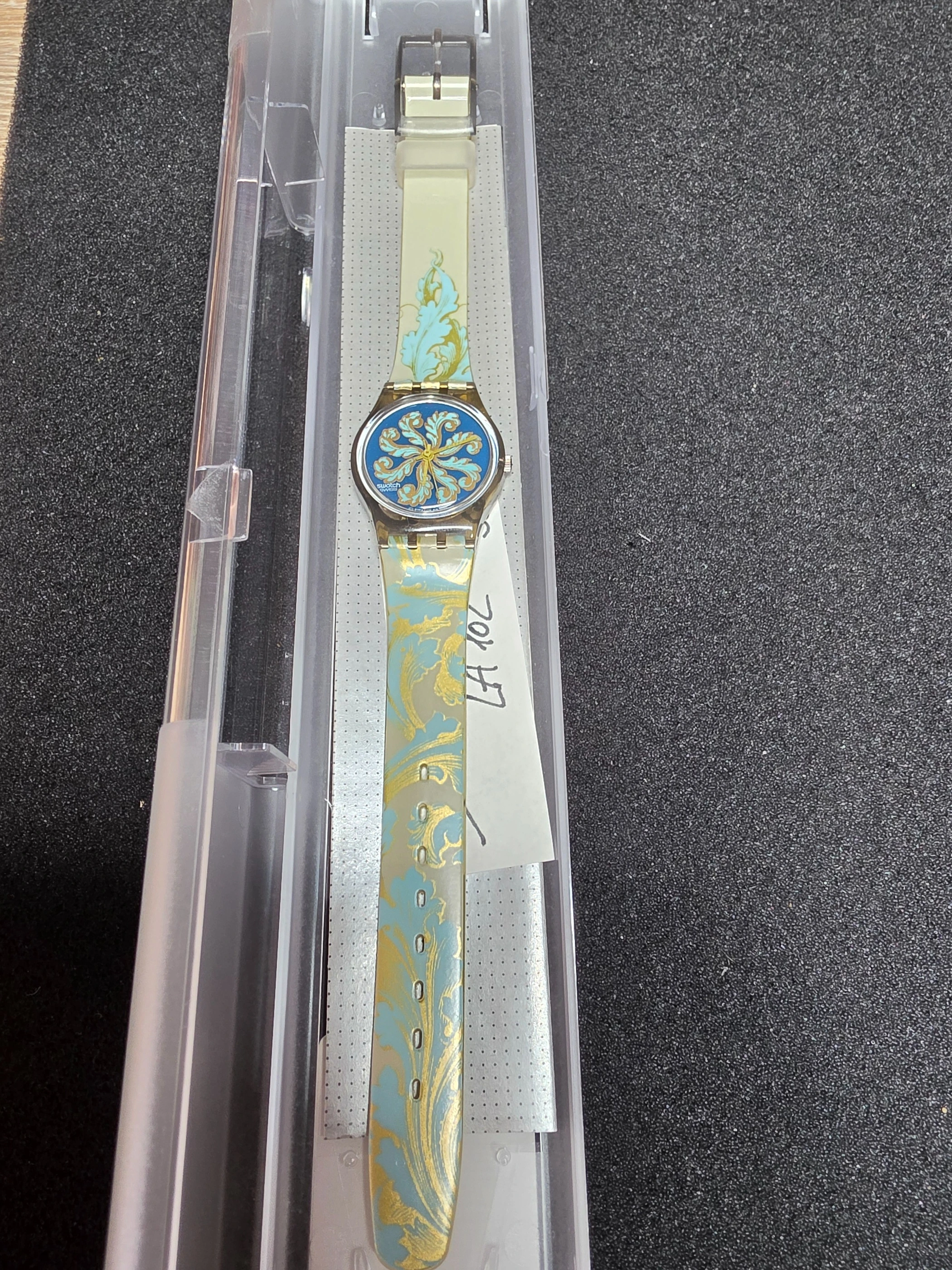 Swatch Lady Brode d'Or LA102 – 1990 – NOS – Ornate Design – view 2