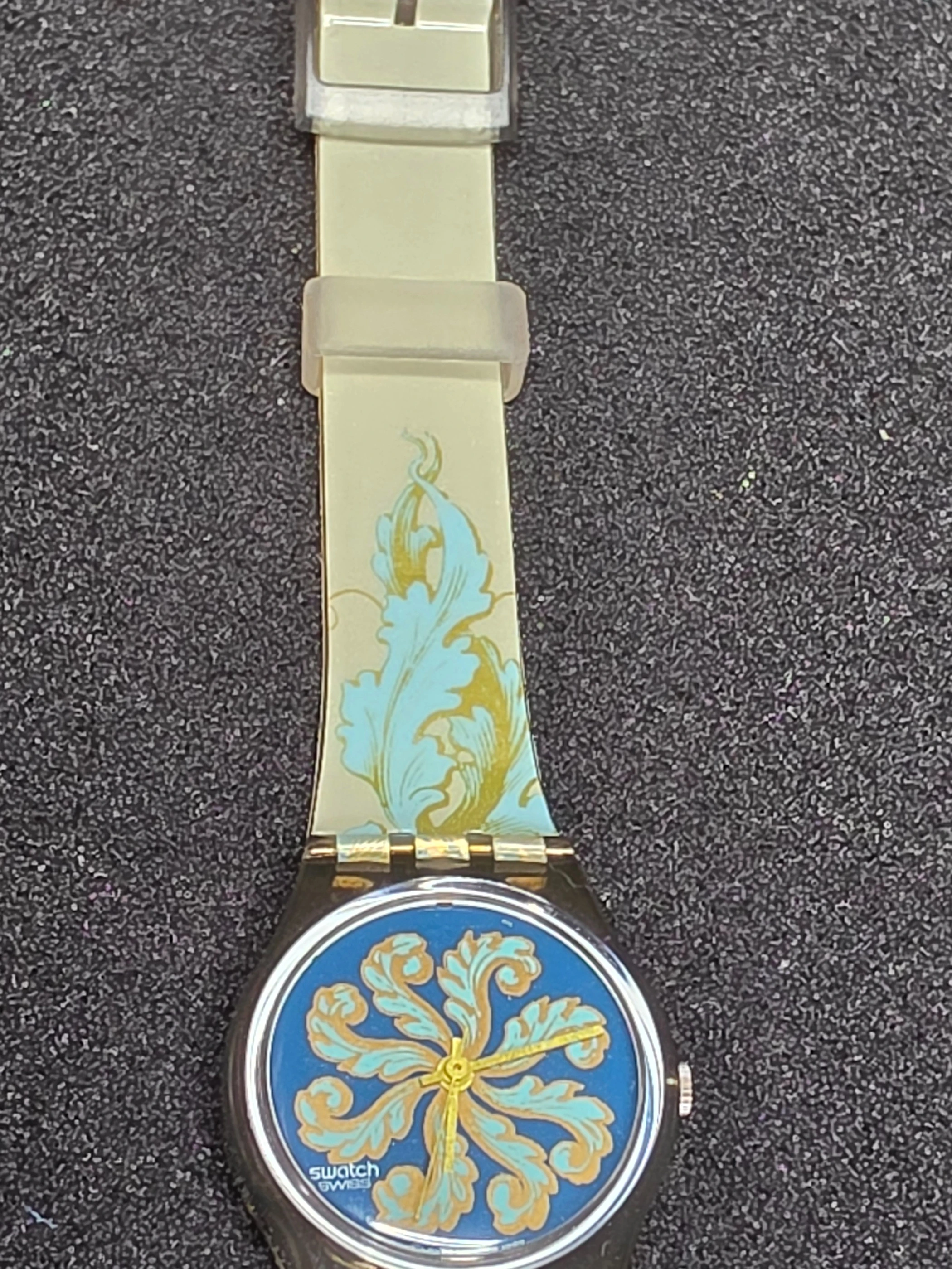 Swatch Lady Brode d'Or LA102 – 1990 – NOS – Ornate Design – view 9