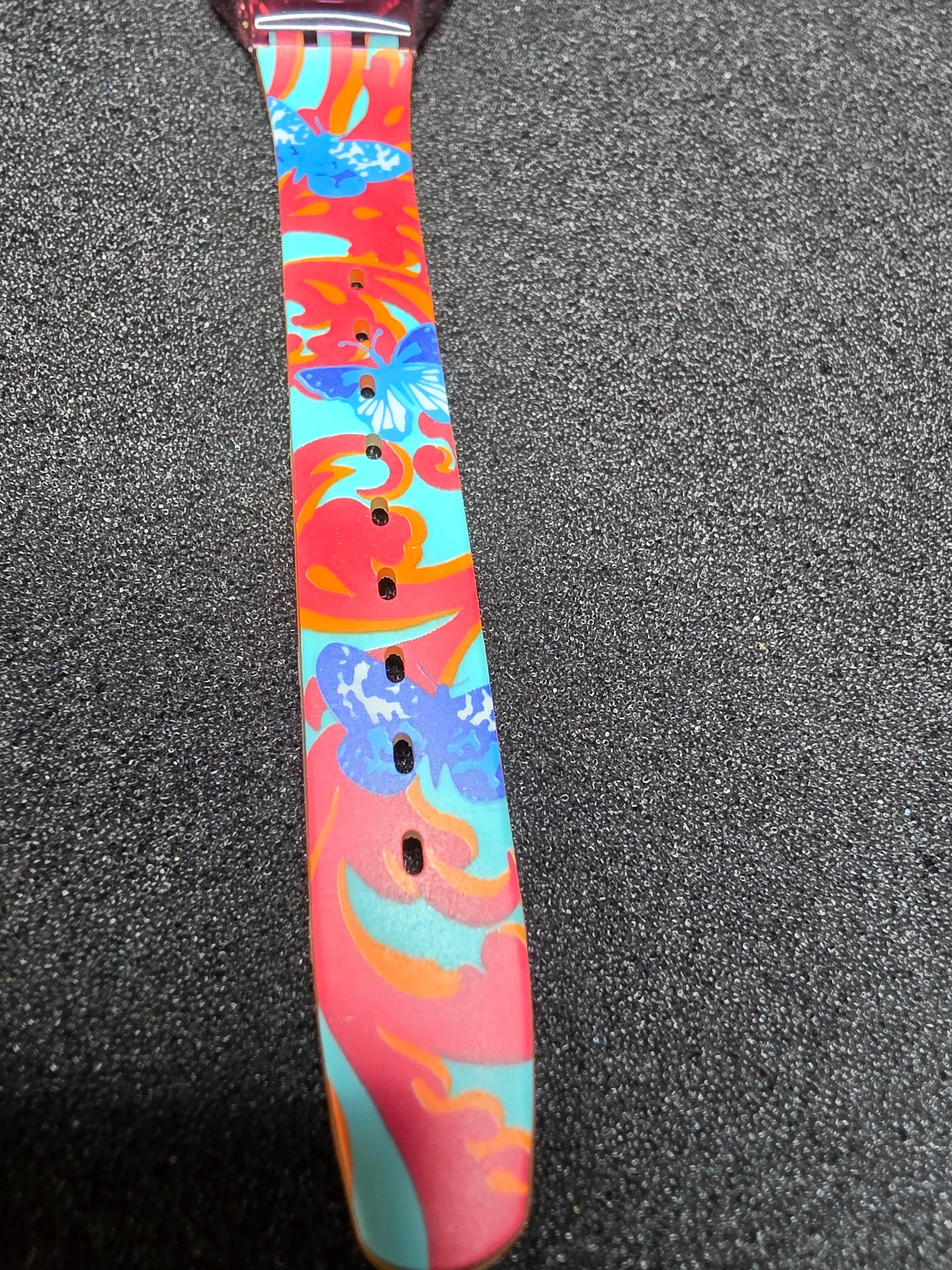 Swatch Lady Fleur de Lys LV102 – 1992 – NOS – Multicolor Dial – view 8