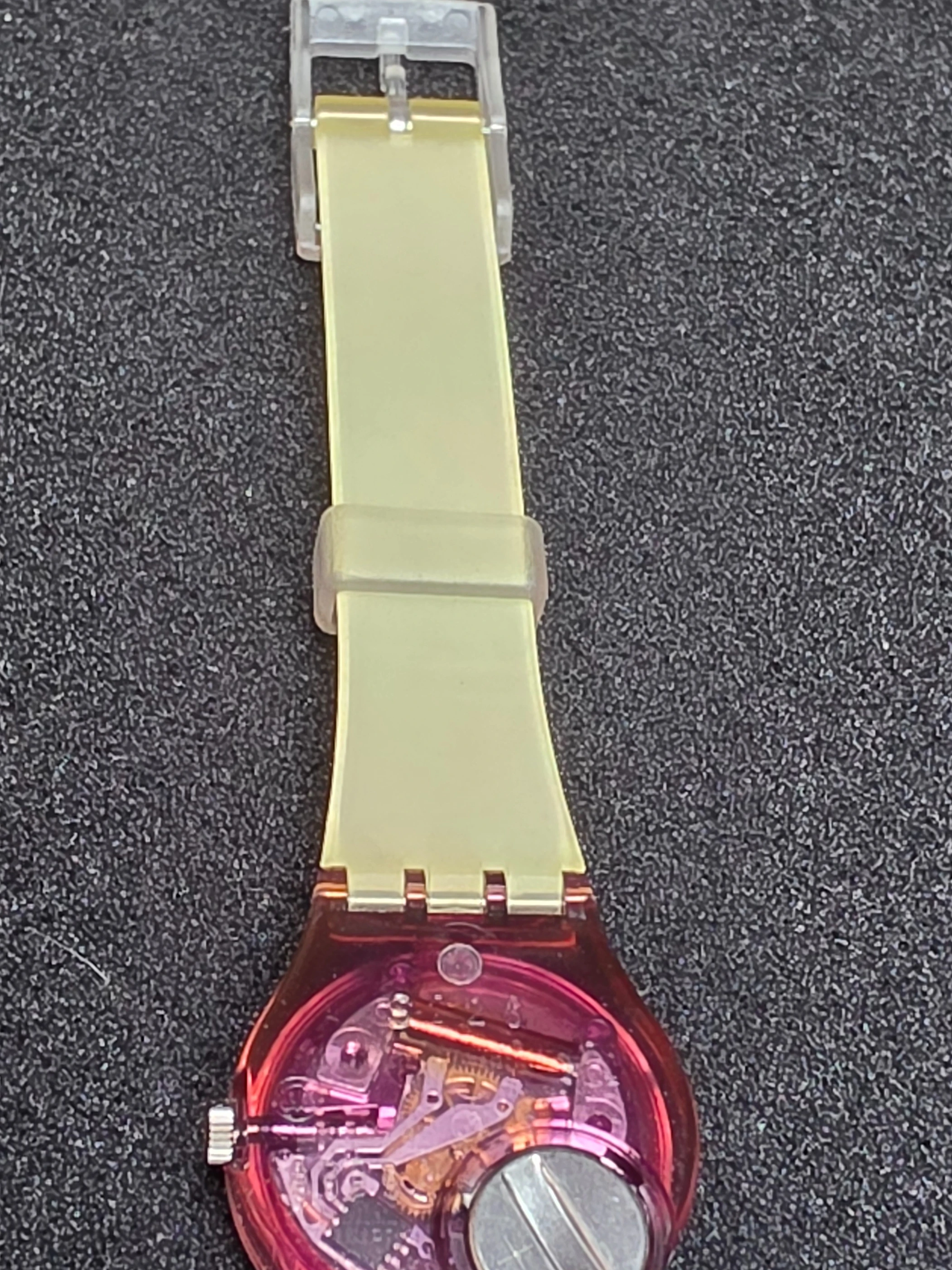 Swatch Lady Fleur de Lys LV102 – 1992 – NOS – Multicolor Dial – view 11