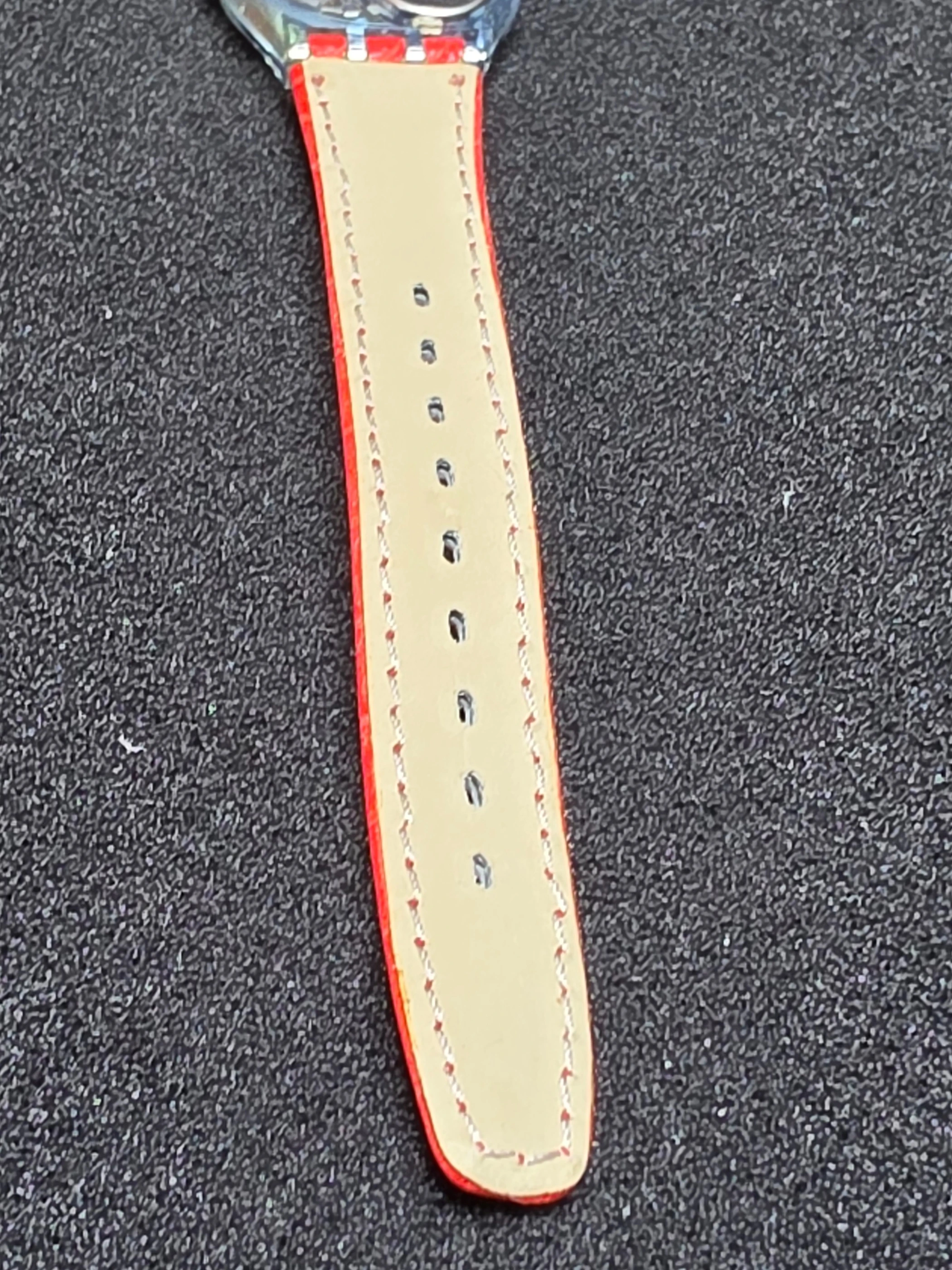 Swatch Lady Gin Rosa LN115 – 1992 – NOS – Blue Dial – view 11
