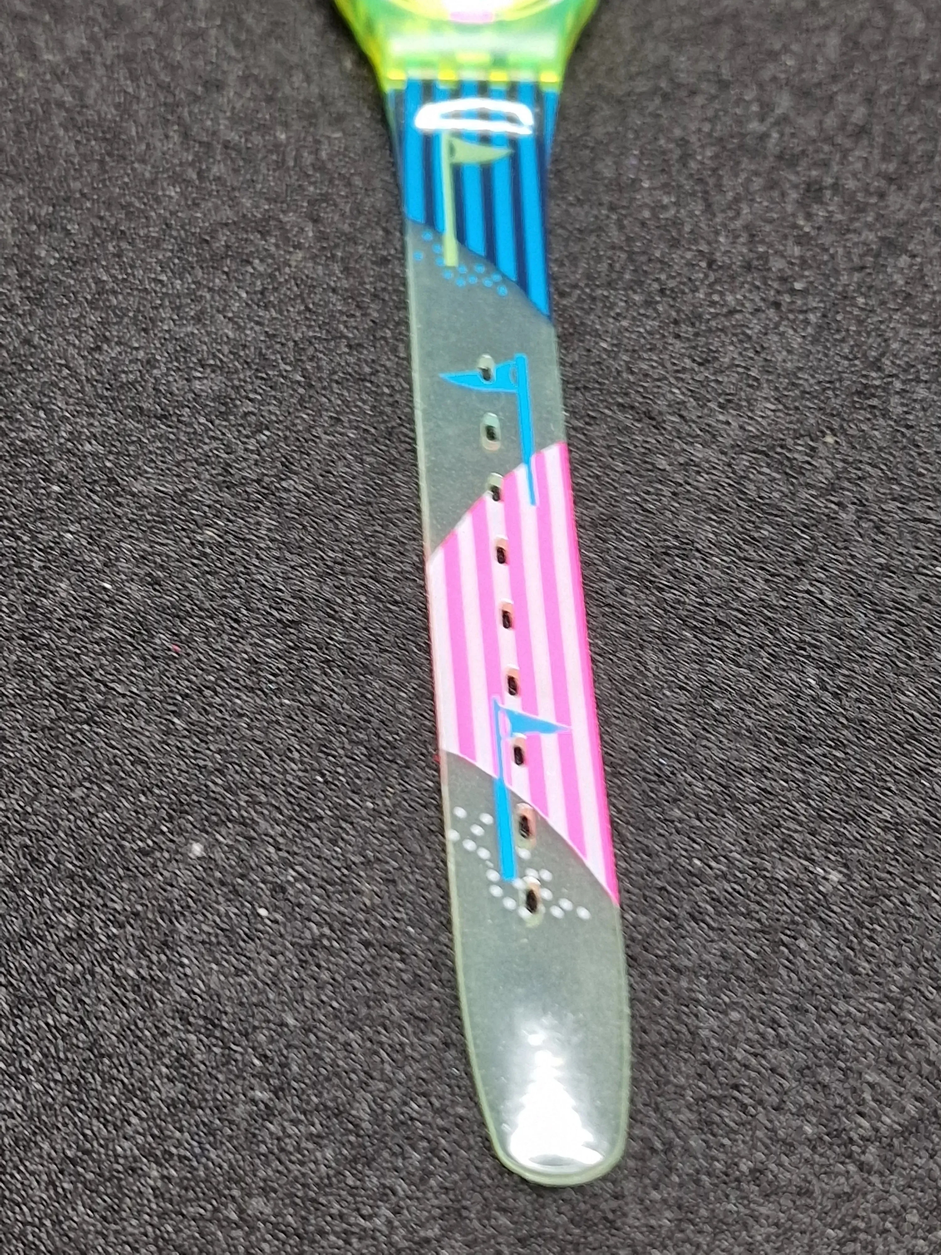 Swatch Lady LJ104 "Polar Ice" (1992) – Rare Vintage Glow Model 8