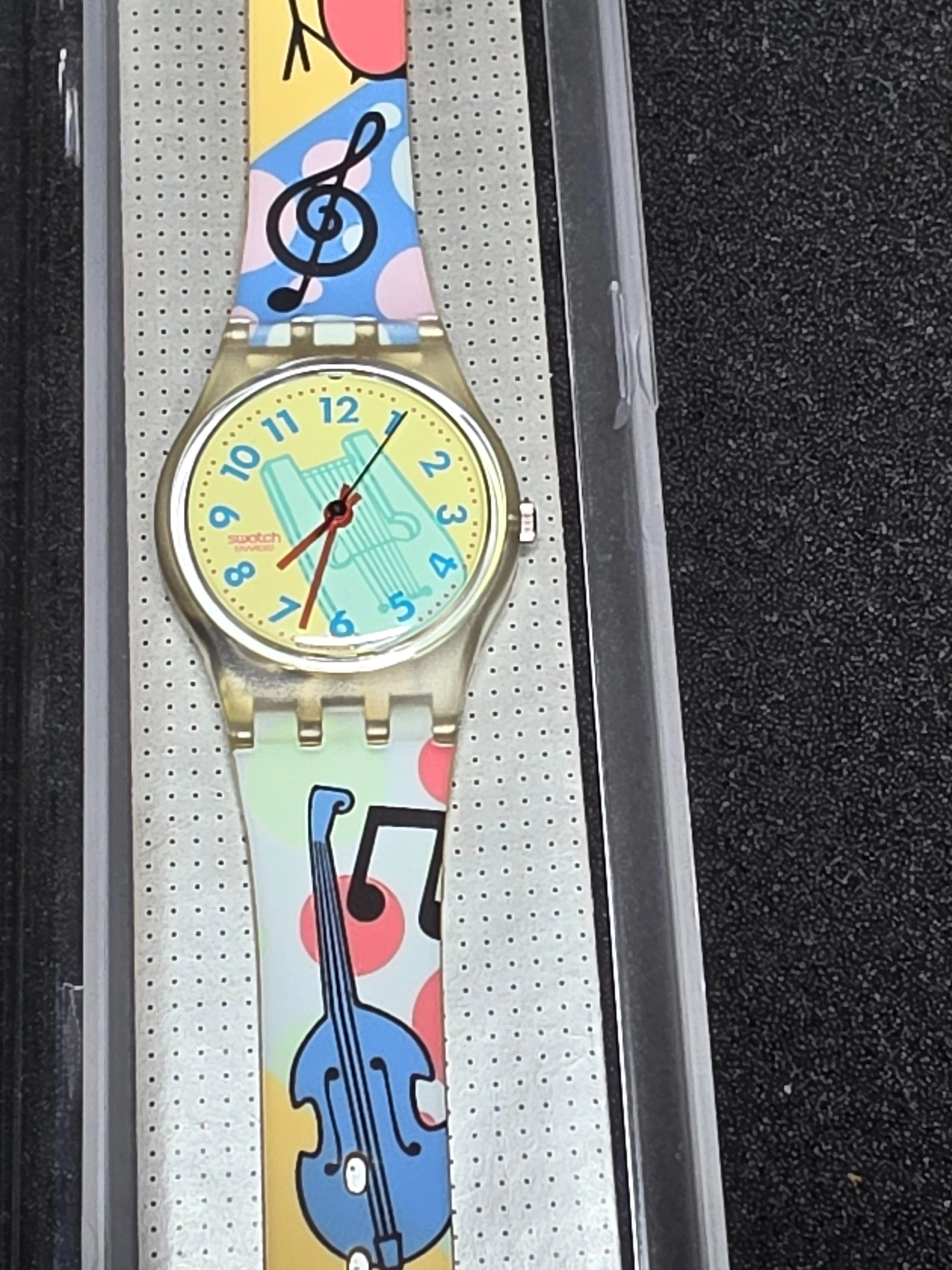 Swatch Lady Picolo LK132 – 1992 – Unworn – Multicolor Dial