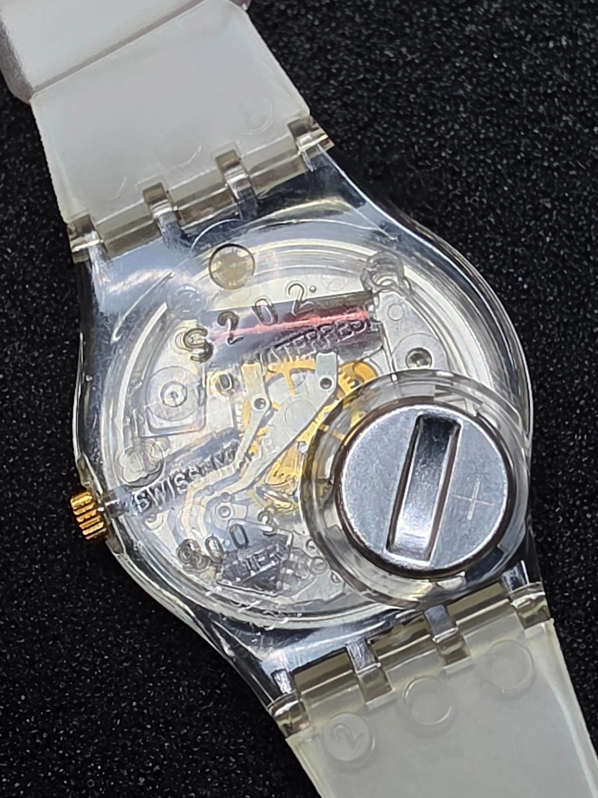 Swatch Lady Red Knot LK130 – 1992 – NOS – Nautical Design – view 7