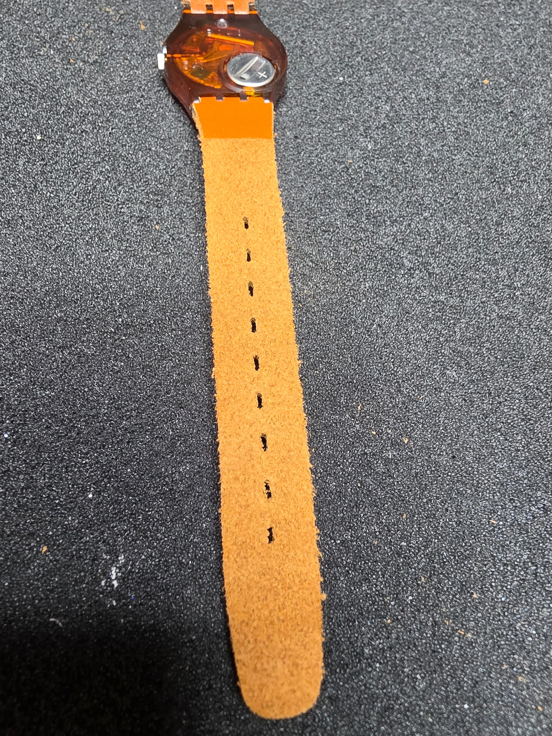 Swatch Lady True West LF104 – 1990 – NOS – Brown Dial – view 10