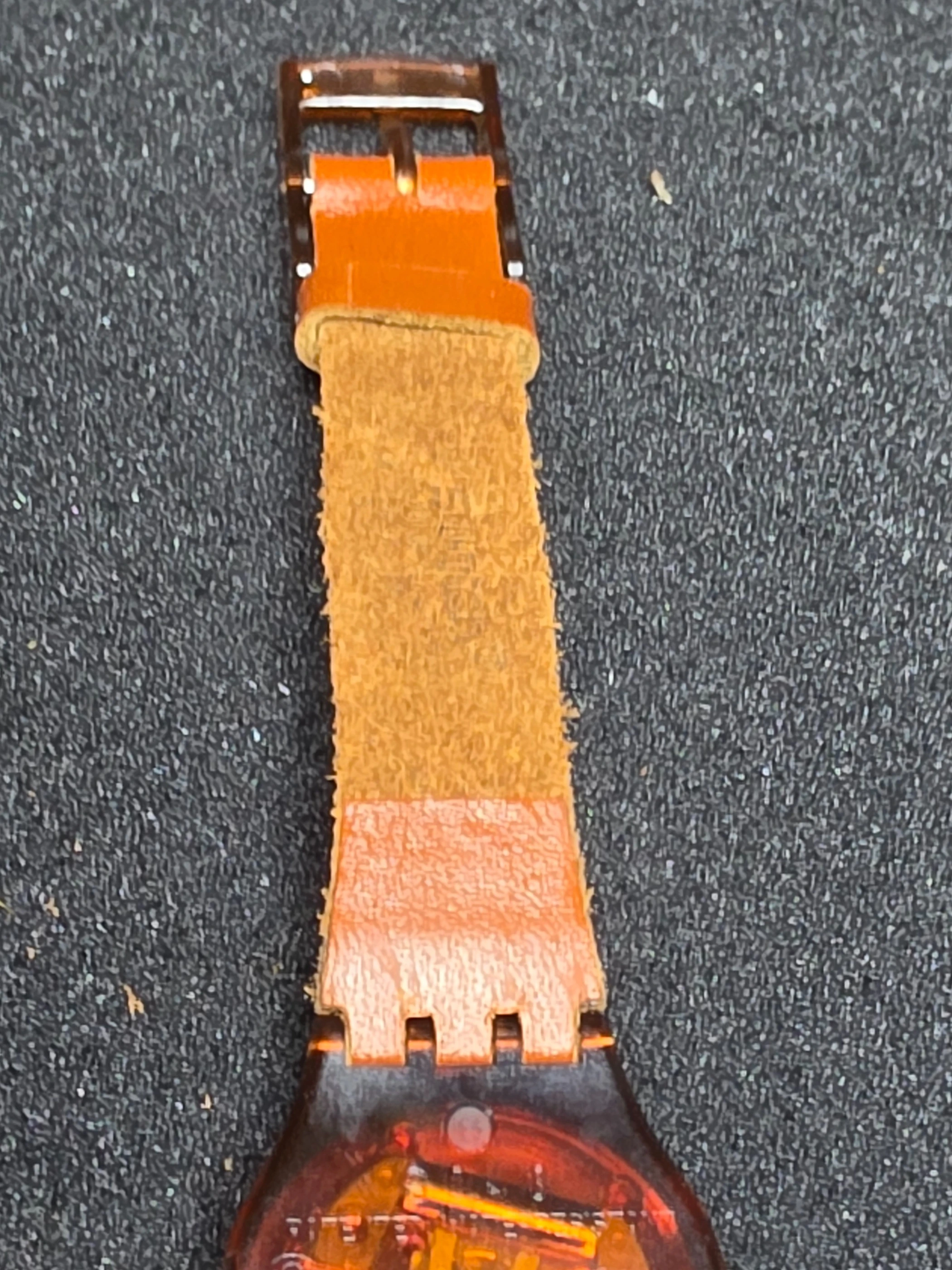 Swatch Lady True West LF104 – 1990 – NOS – Brown Dial – view 11